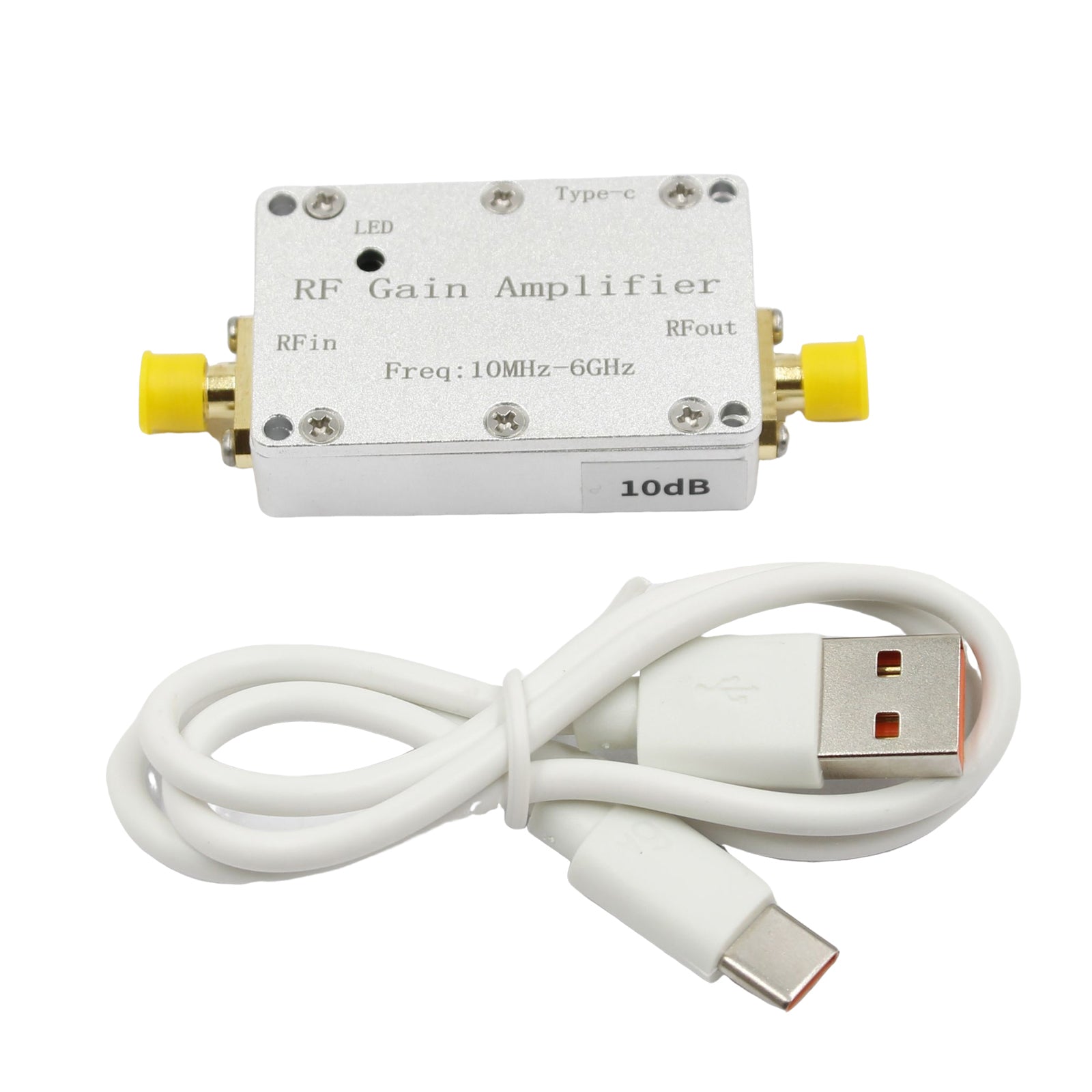 Amplificateur RF 10m-6GHz 10 dB 20db 30 dB 40 dB High gain Driver Receiving Amplificateur