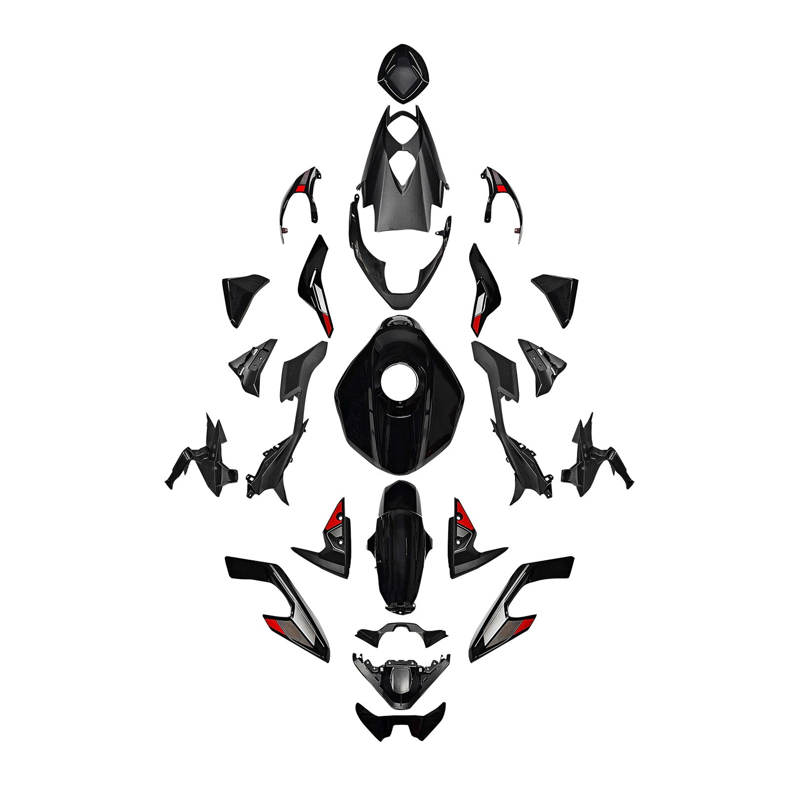 Injection Bodywork Fairing Kit for Street Triple 765 R/RS 2023-2025