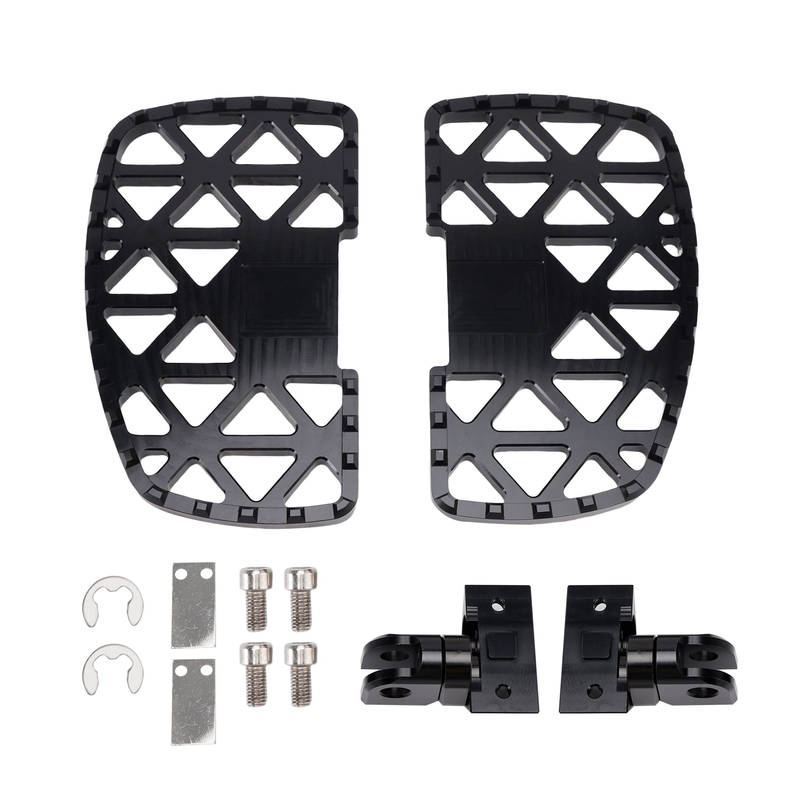 Front Footrests Foot Pegs fit for Kawasaki Eliminator 400 450 500 / SE 2023-2025