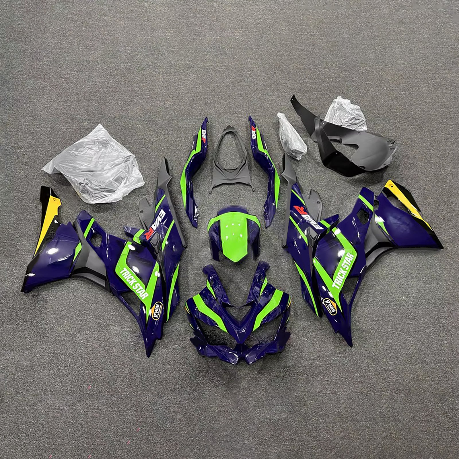 Injection Fairing Kit fit For Kawasaki Ninja ZX-25R ZX-4R ZX-4RR 2019-2025