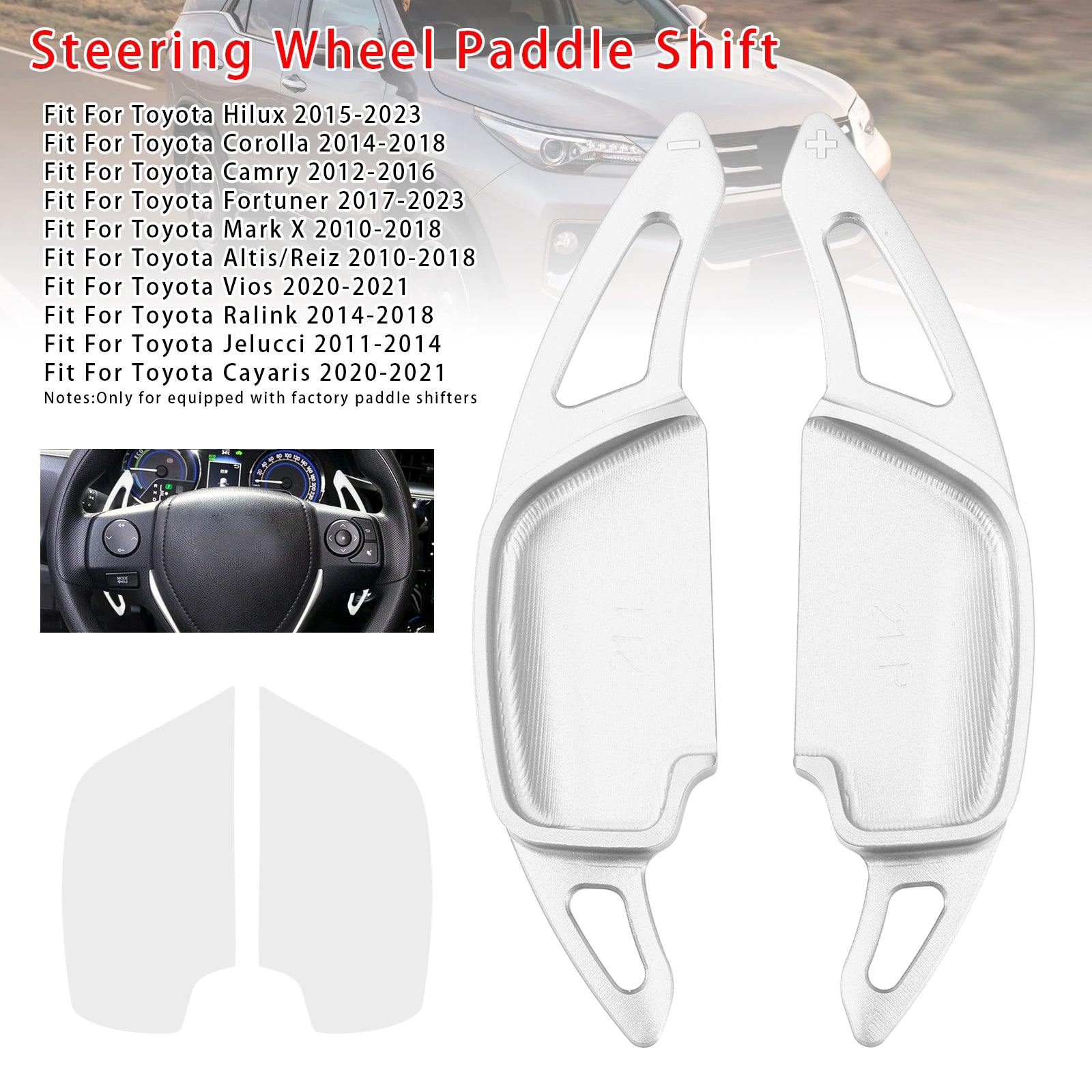 SHIFTER DE PADRÃO DE VOIDO DO RODO PARA TOYOTA HILUX FORTUNER