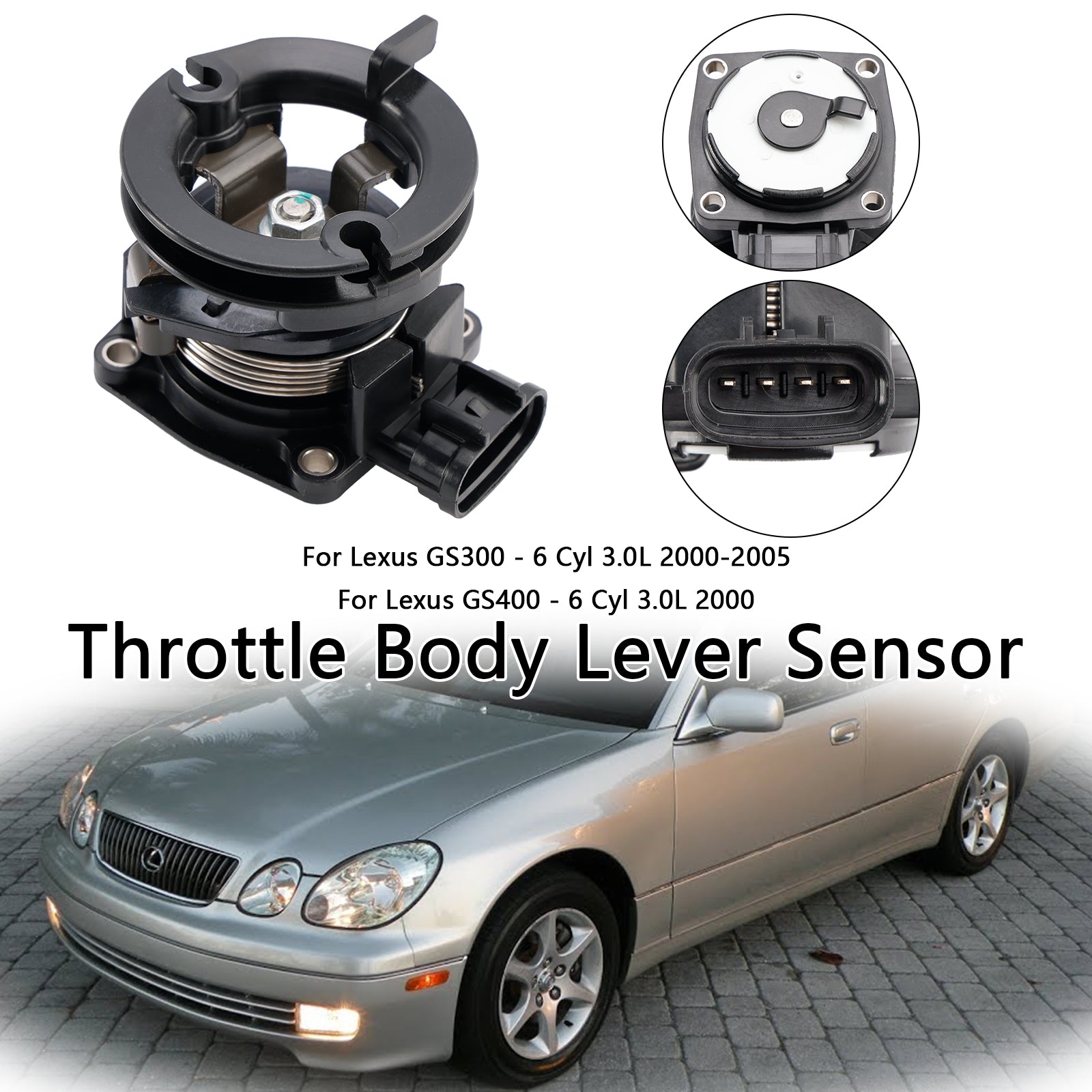 2001-2005 Lexus IS300 - 6 Cyl 3.0L Throttle Body Lever Sensor 22060-46070