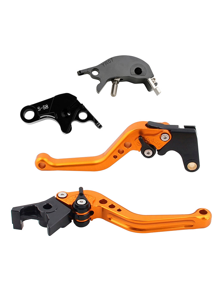 Nova alavanca de freio de embreagem curta para Yamaha YZF R7 MT-10/SP FZ-10/SP 2022-23