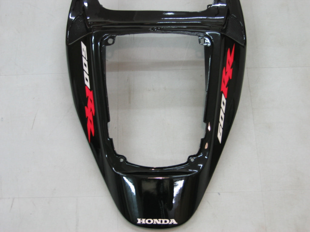 2005-2006 Honda CBR 600 RR Orange & Carénages Honda Racing CBR noirs génériques