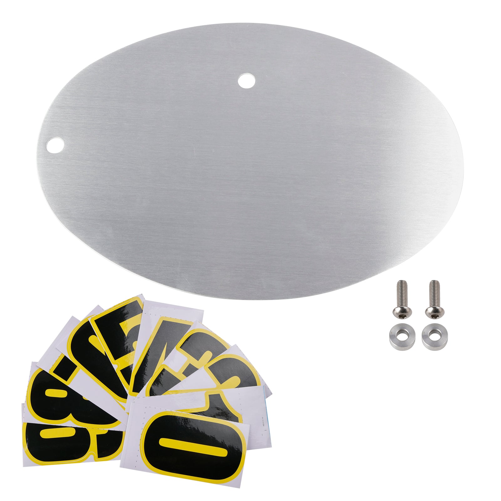 Plaque d'immatriculation de moto universelle bricol