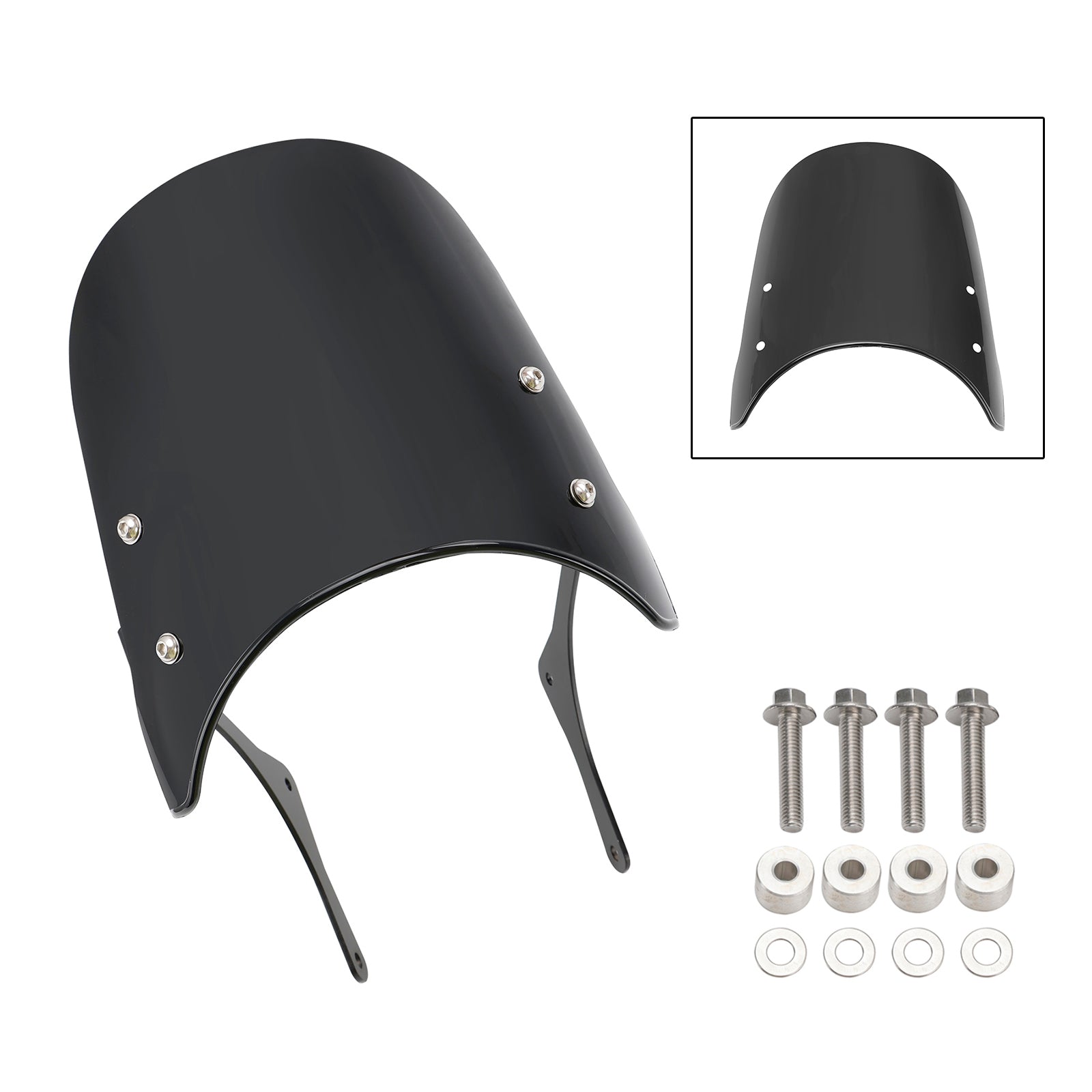 Vindrutan vindruta passar för Honda Trail 125 CT110 CT125 Hunter Cub 2021-2023