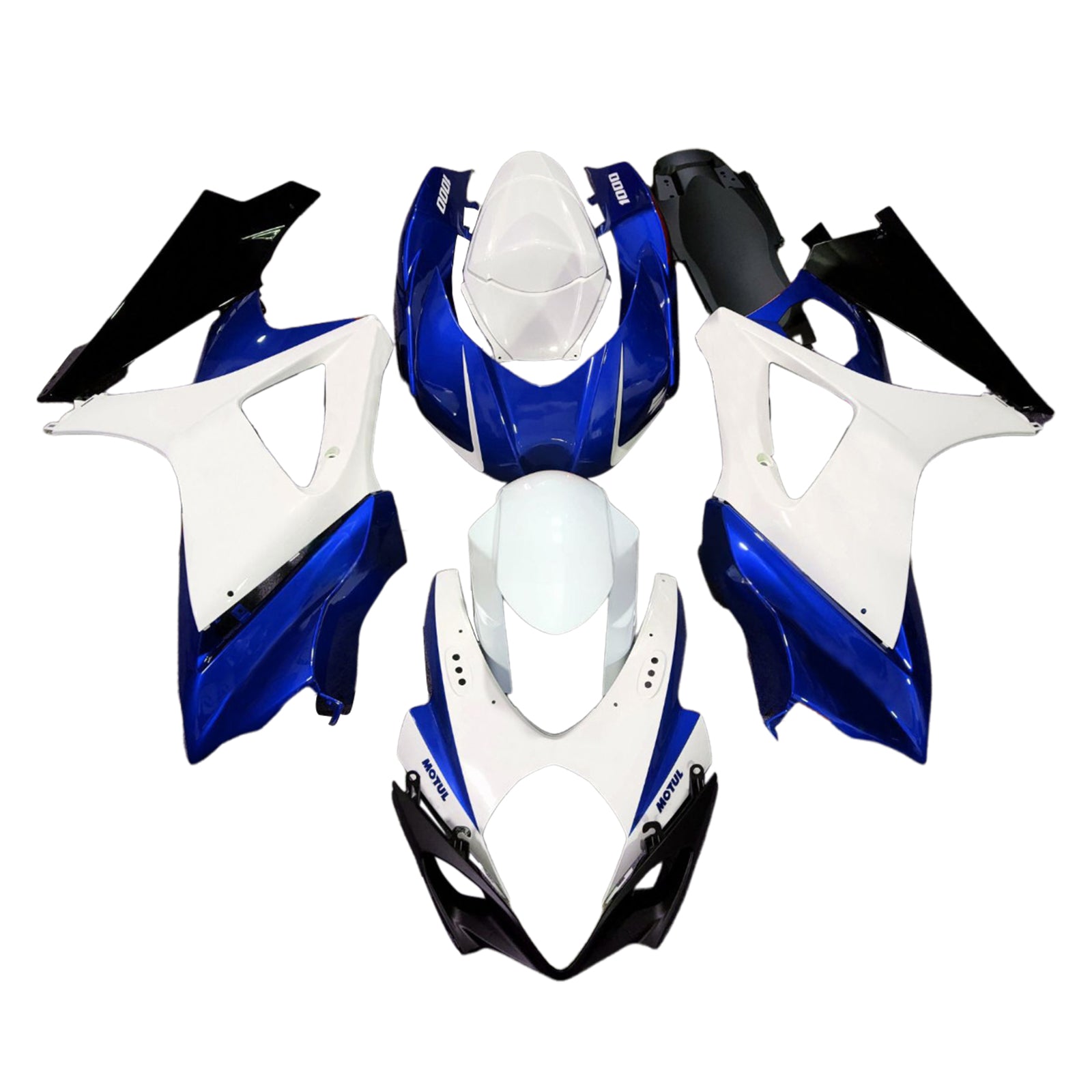 Kit de carénage d'injection carrosserie plastique ABS pour Suzuki GSXR1000 2007-2008 K7