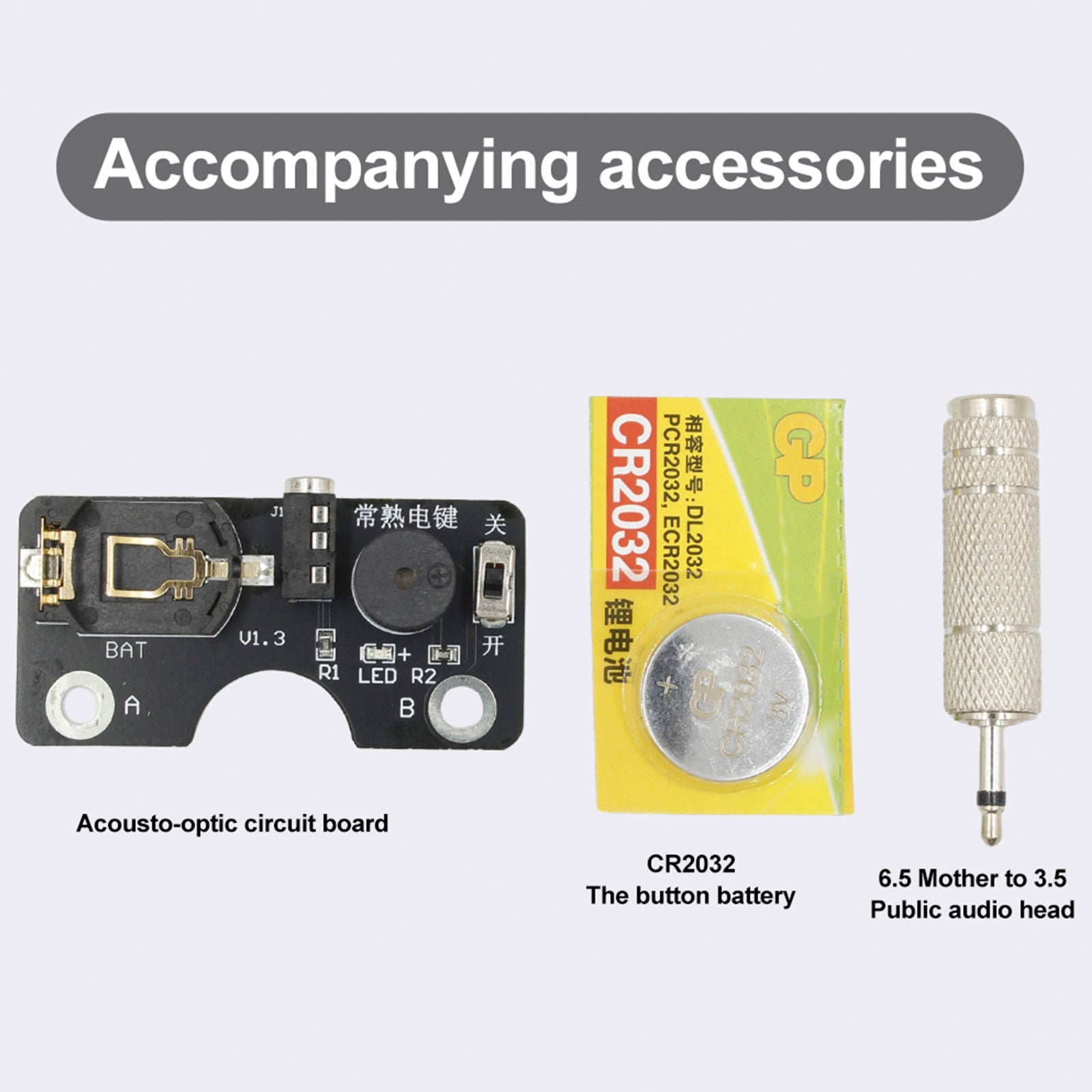Morse kód CW Transmission Trainer Key Key Zvukové svetlo Obvod pre ručný kľúč