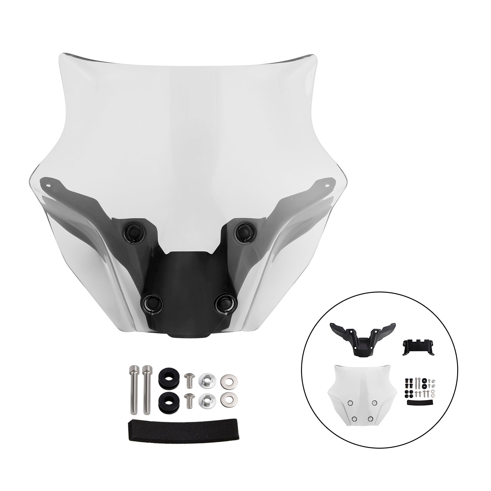 2024-2025 YAMAHA MT-09/SP Windshield WindScreen + Bracket