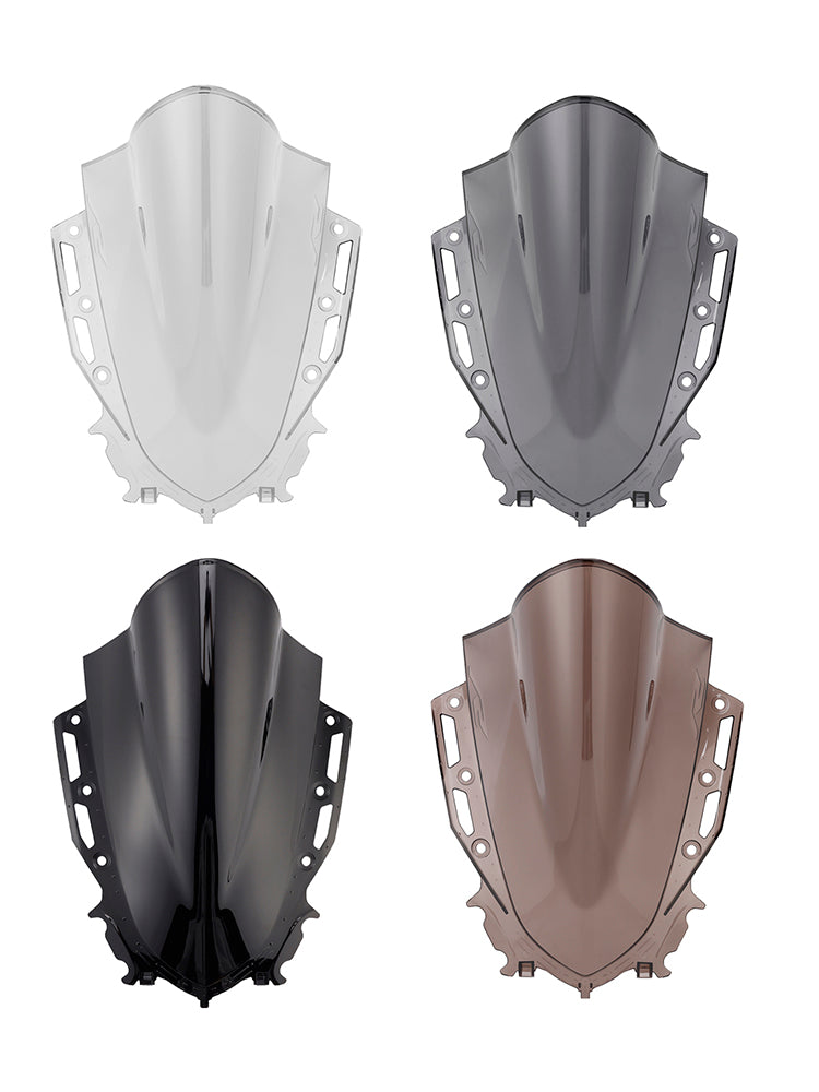 Černé sklo čelného skla vhodné pre Yamaha YZF R15 V4 2021-2024
