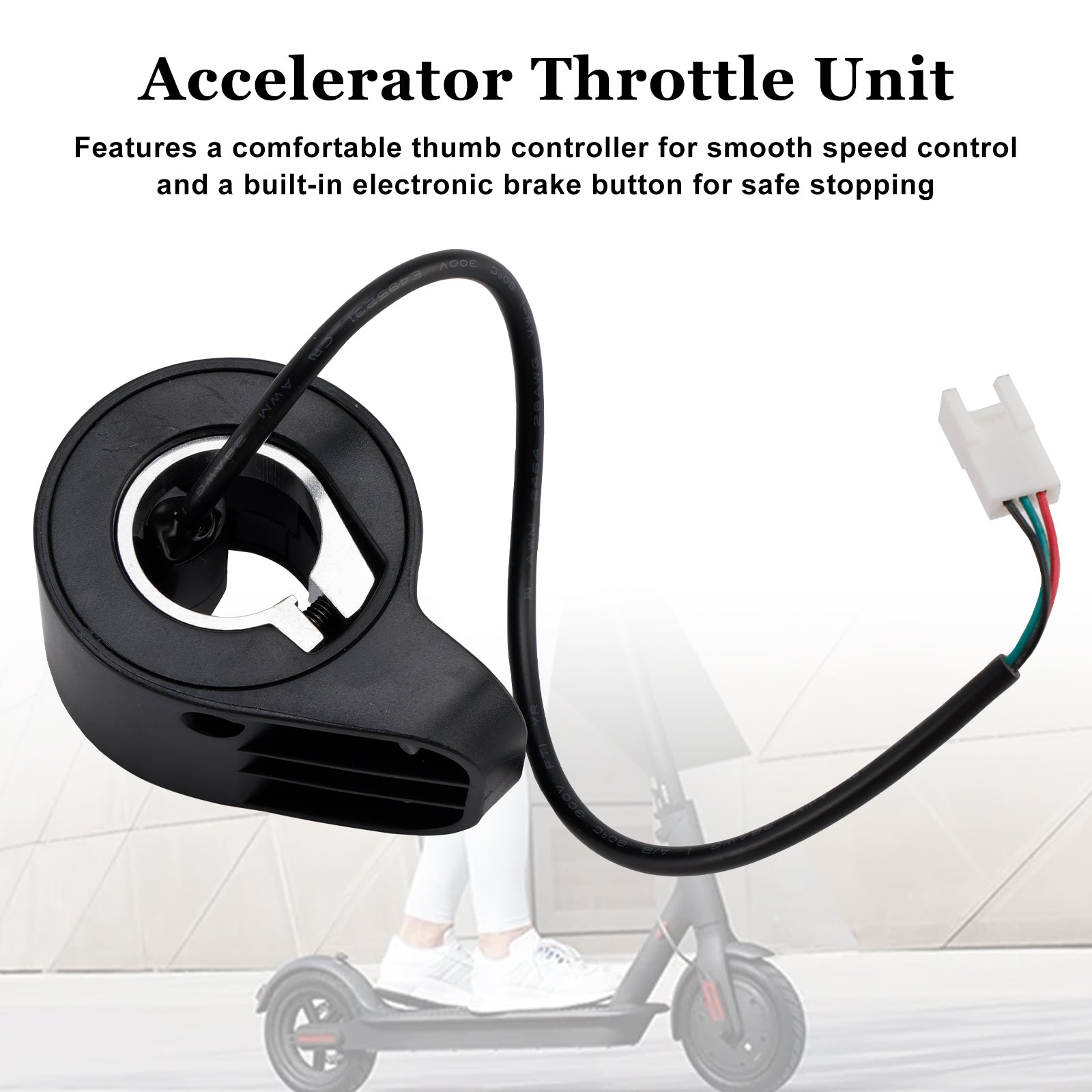 Gaspedaal voor Xiaomi 4 Pro (1e generatie) elektrische scooter, grijs