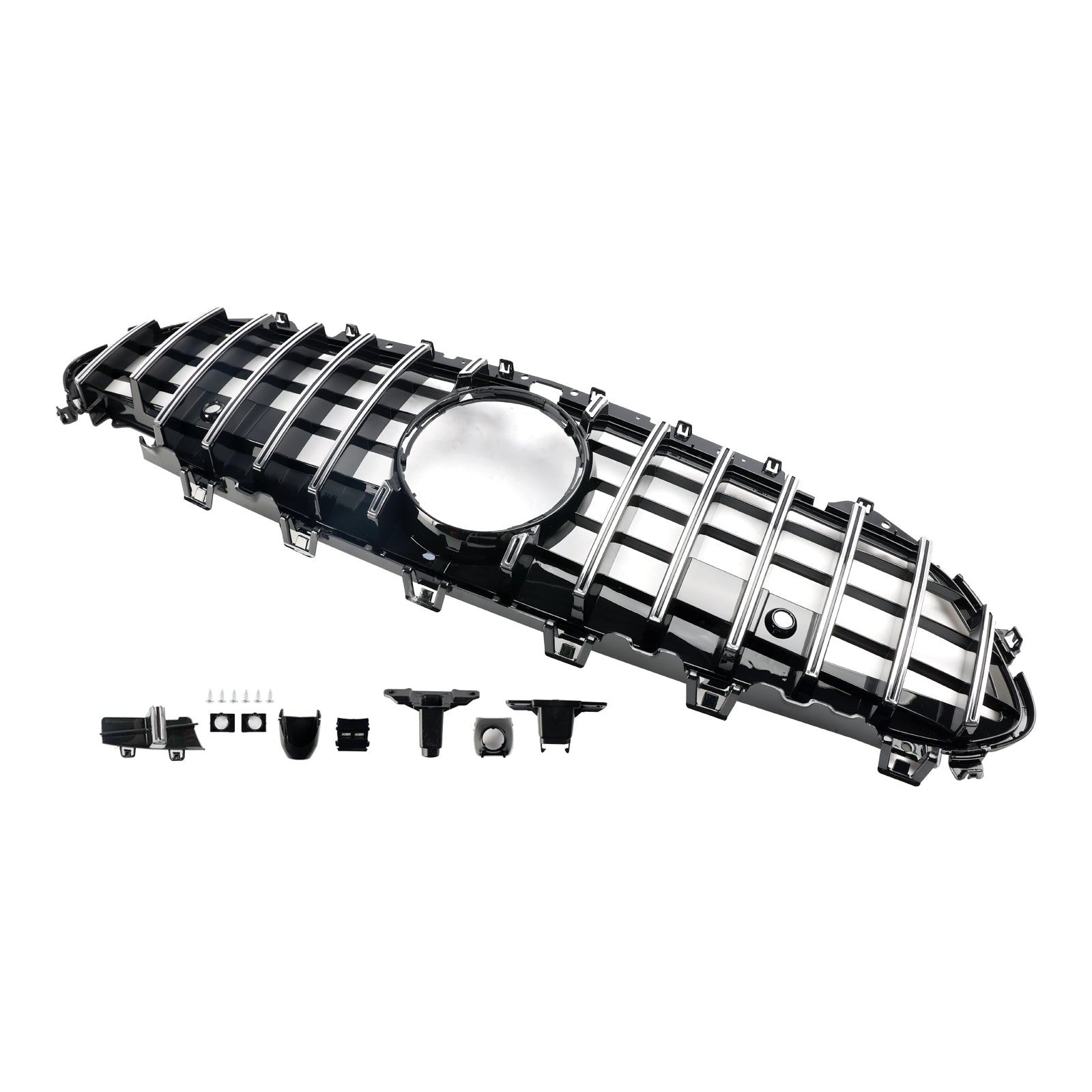 2018 2019 2020 2021 2022 2023 2024 Mercedes CLS C257 W257 Coupé Krom støtfangergrill foran