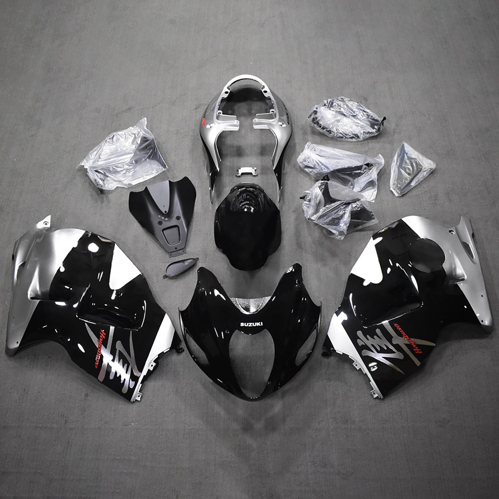 Injection Fairing Kit Bodywork Plastic ABS For Suzuki Hayabusa GSX1300R 1999-2007