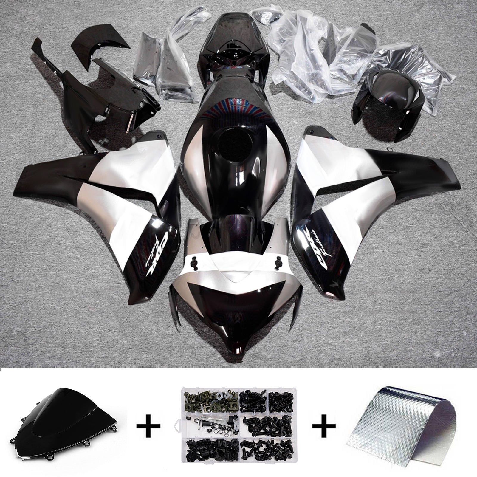 Injection Fairing Kit Bodywork Plastic ABS For Honda CBR1000RR 2008-2011