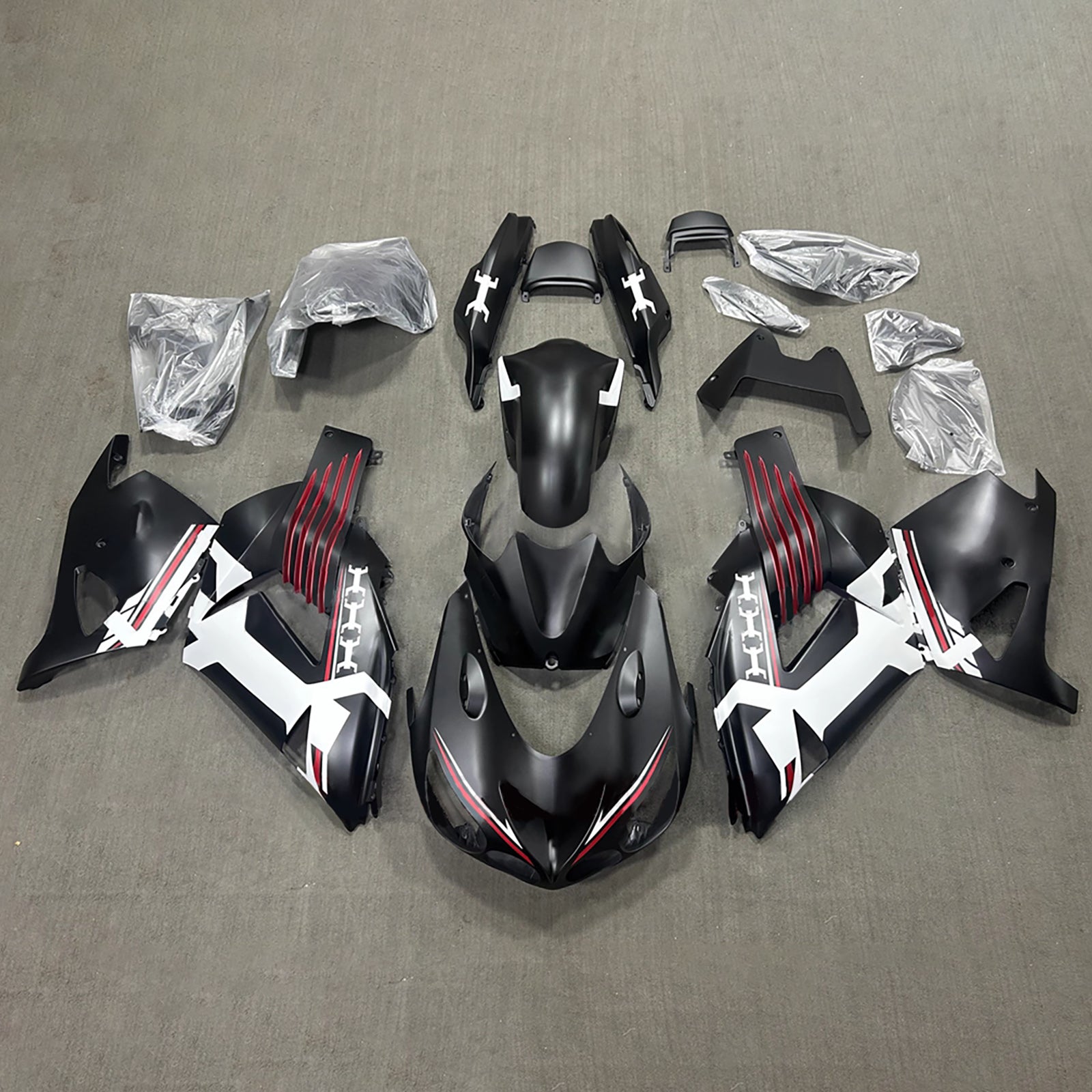 Injection Fairing Kit Bodywork fit For Kawasaki ZX14R ZZR1400 2012-2025