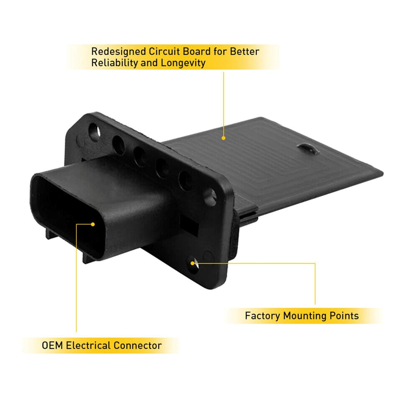 Odpor motor motora predného ohrievača 3F2Z-18591-AA pre Ford Fiesta 2011 2012 2013