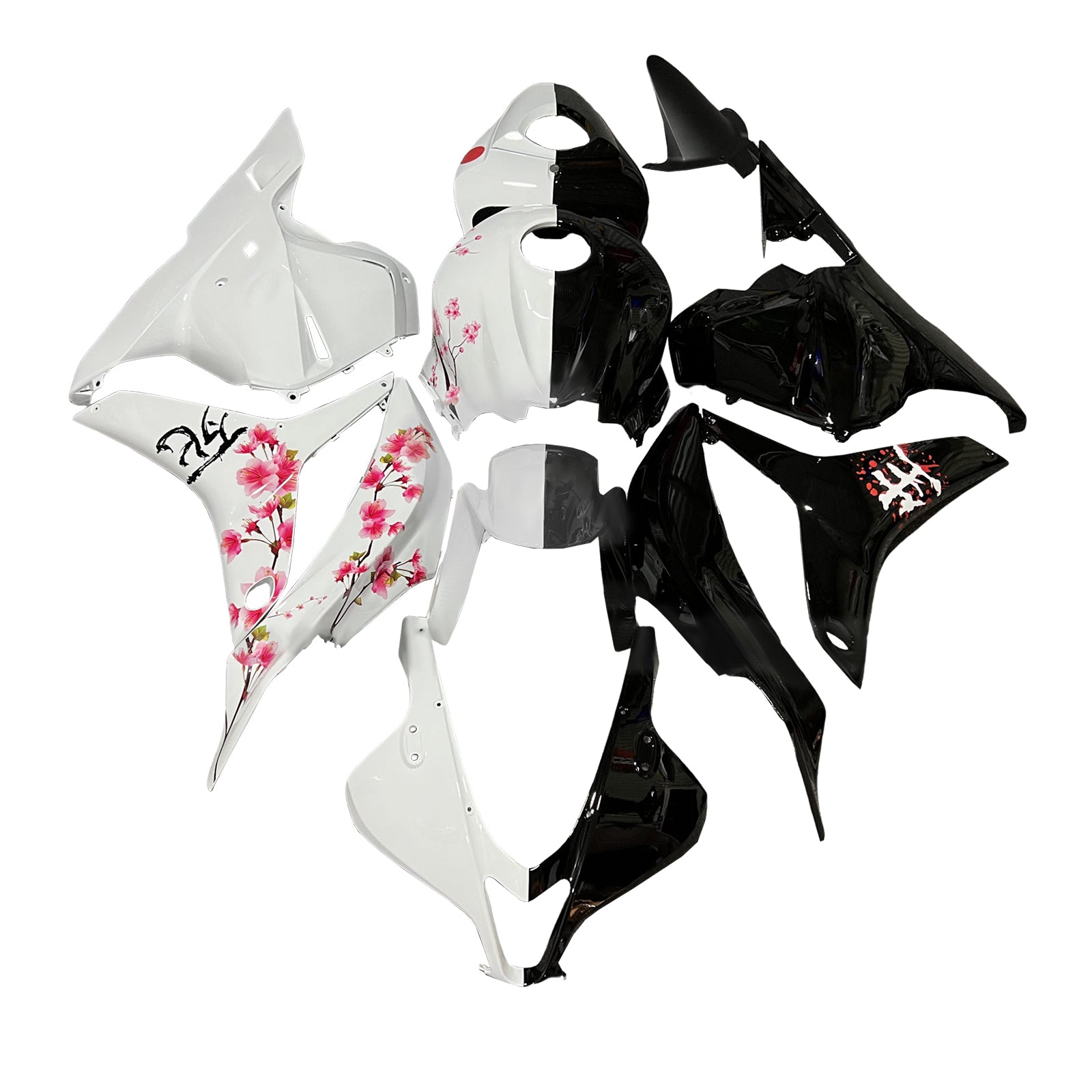 Injektionsmässa Kit Bodywork Plastic ABS för Honda CBR600RR 2009-2012 F5