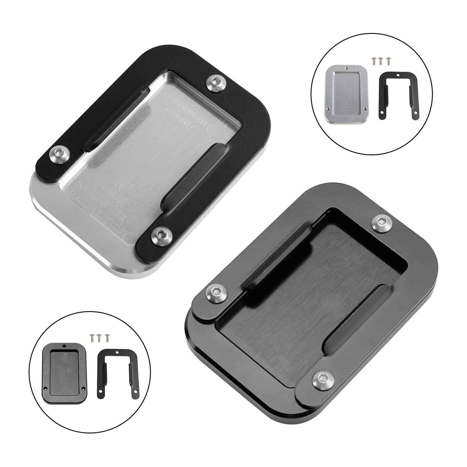Kickstand Enlarge Plate Pad Fit for Interceptor 650 2018-2023 GT 650 2019-2023