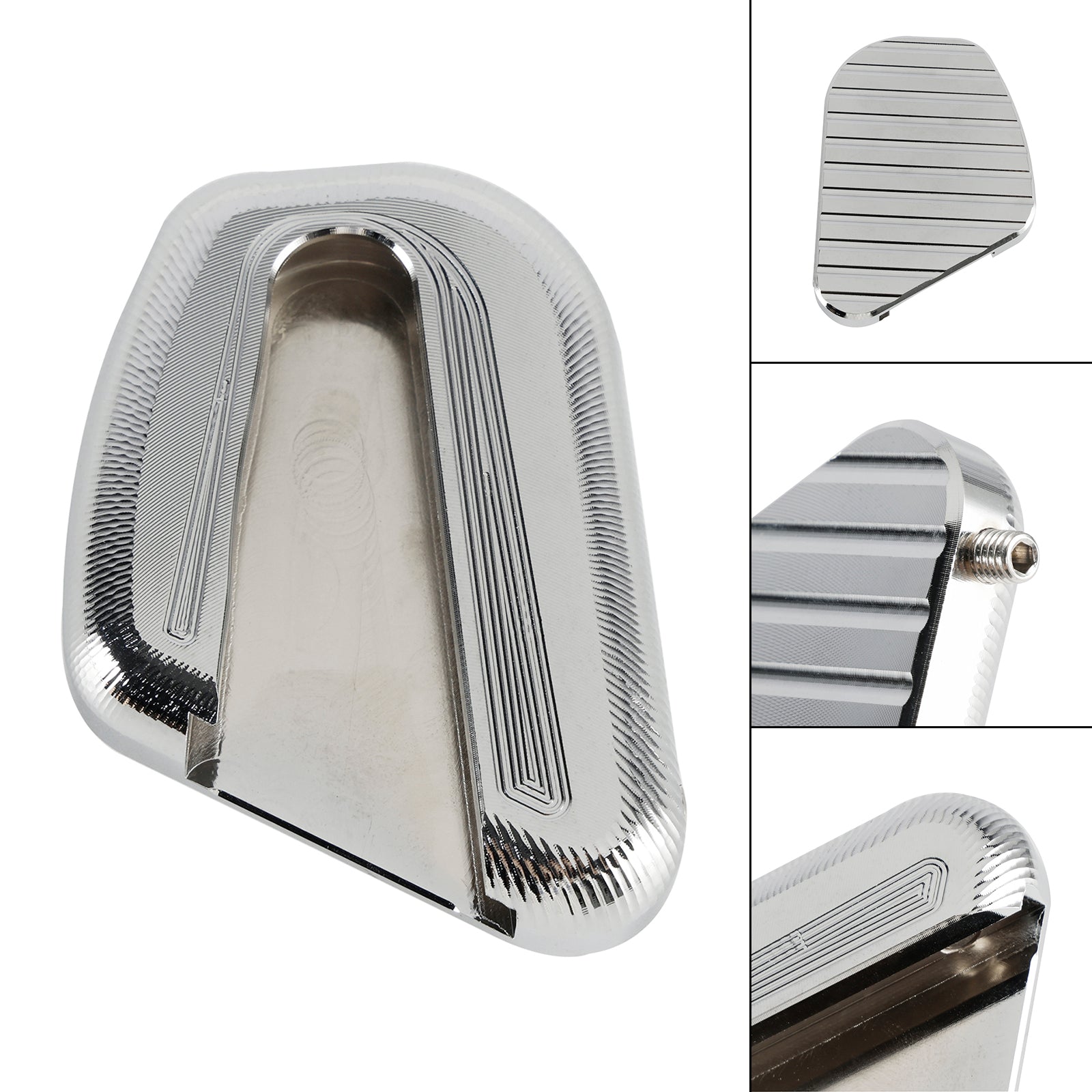 Almohadilla de placa ampliada con soporte para HONDA Goldwing GL1800 2018-2023