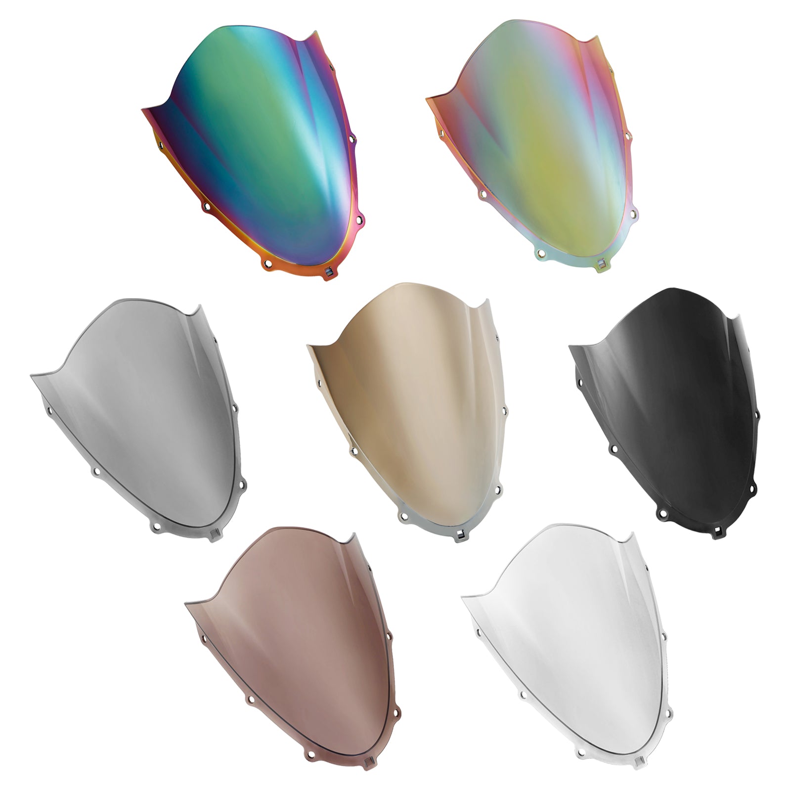 2018-2022 Suzuki GSXR125 GSXR150 Černé sklo čelného skla