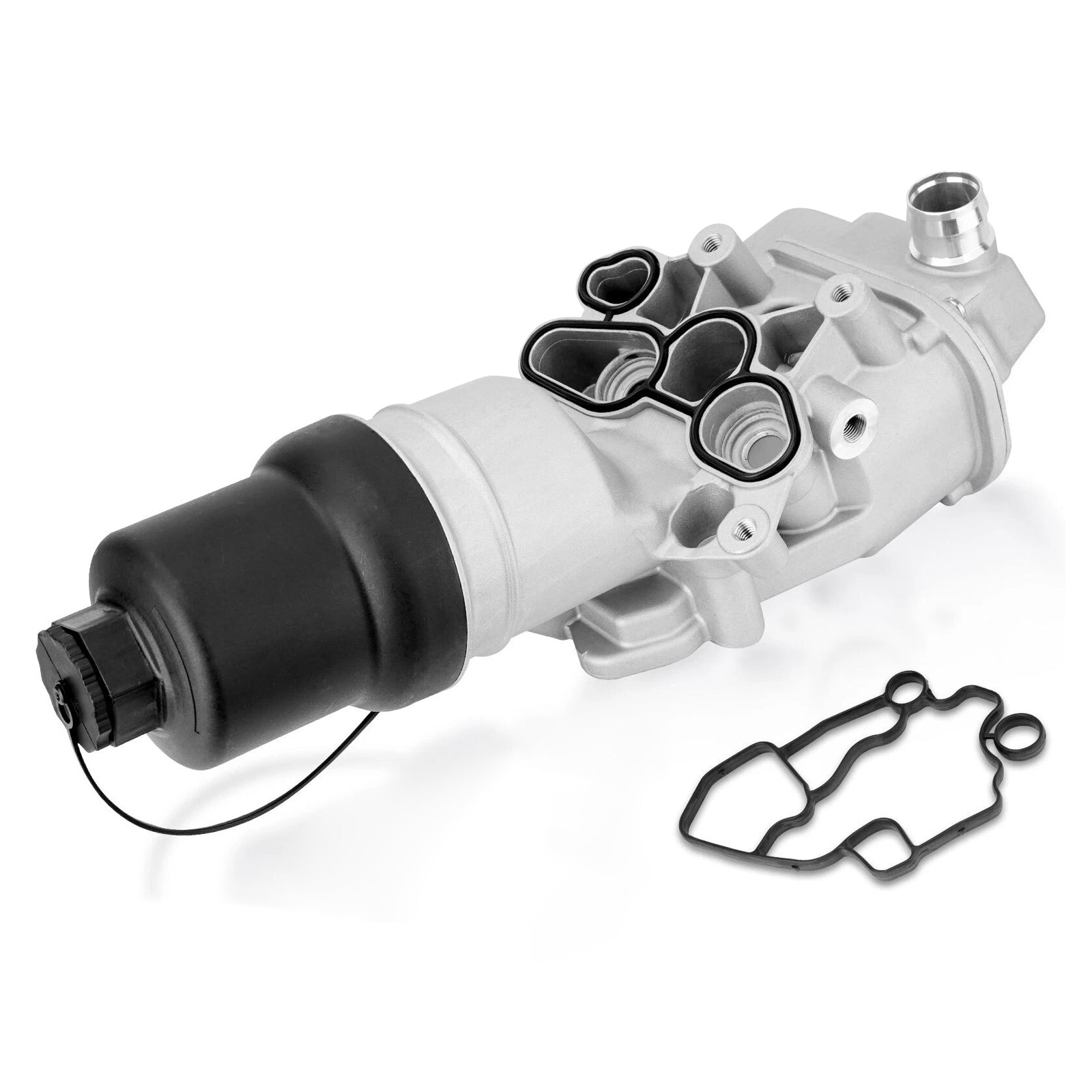 Motoroljekylare oljefiltermontering för VW Jetta GTI Passat EOS 2.0L 2006-2008