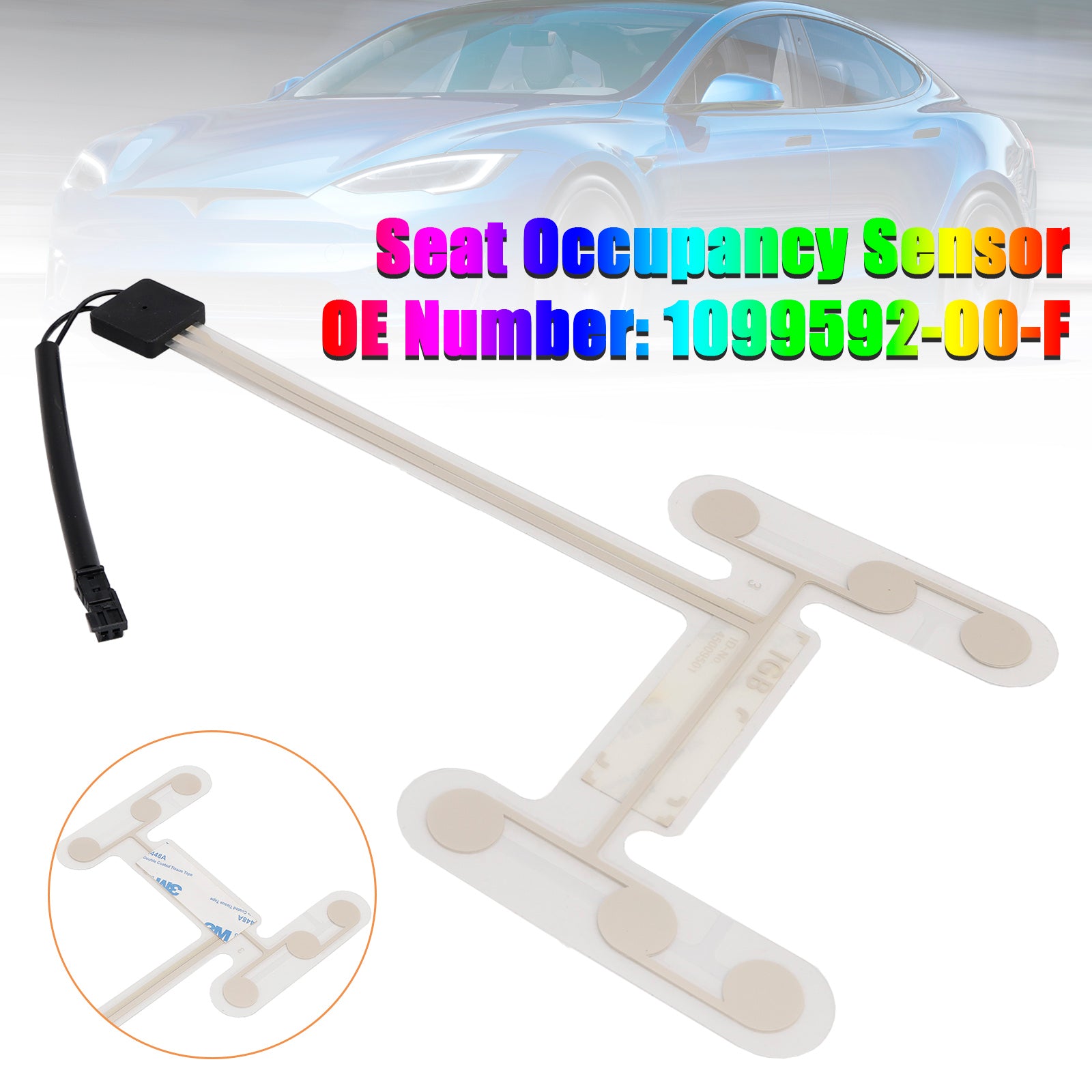 2017-2022 Tesla Model Y 3 X S Sätens närvarosensor 1099592-00-F