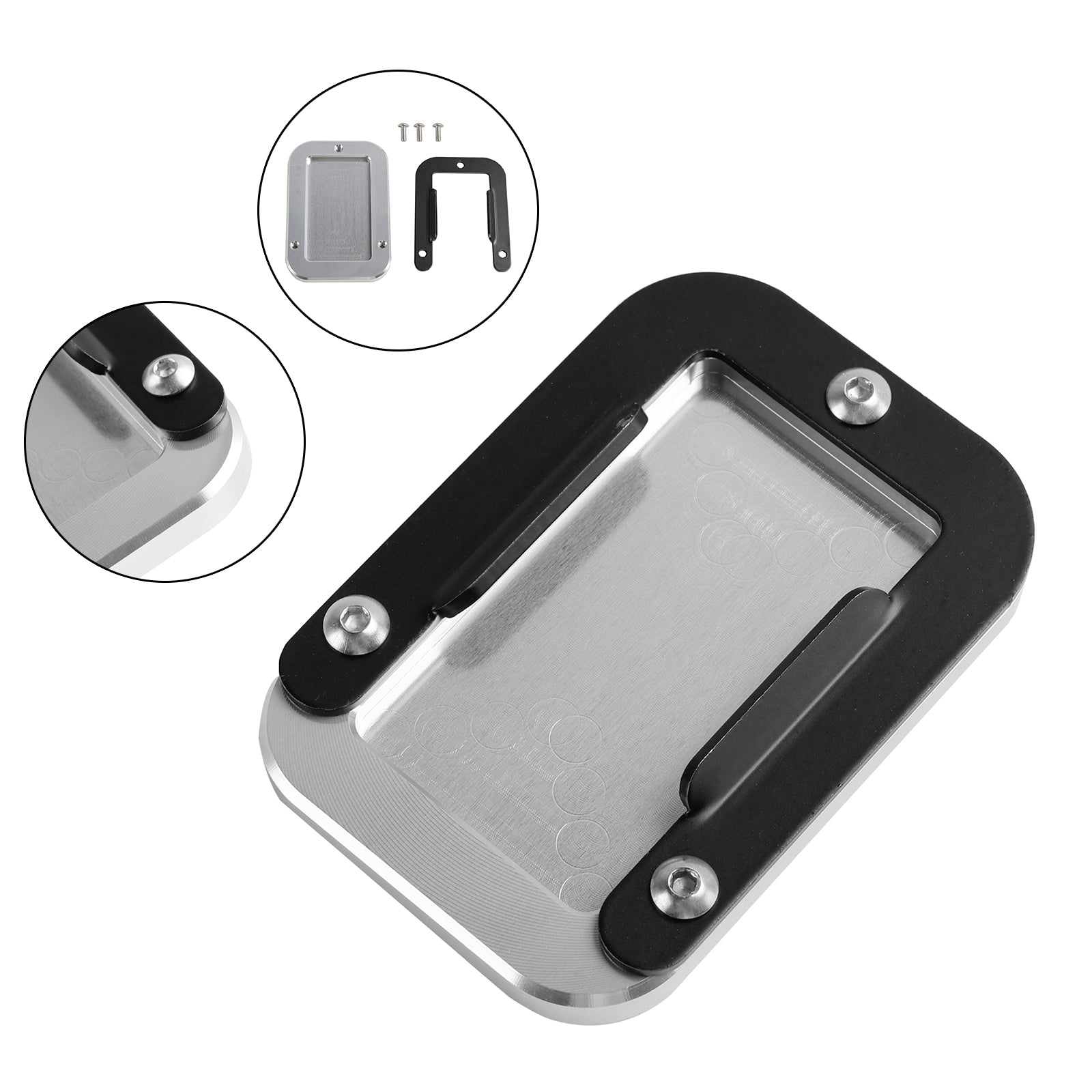 Kickstand Forstørrende platepute Fit for Interceptor 650 2018-2023 GT 650 2019-2023