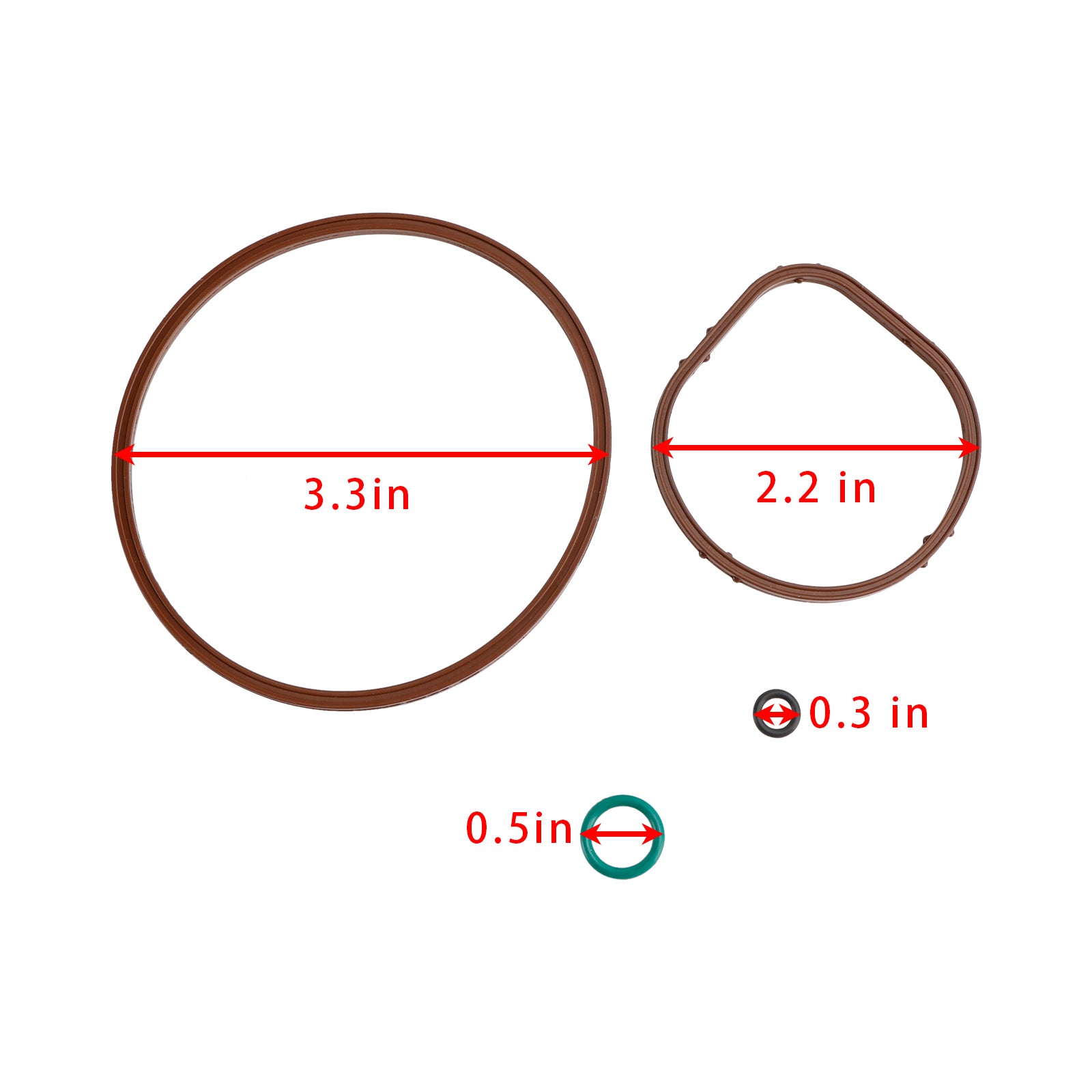 Vakuumpump Rebuild Seal Kit för Land Rover LR4 Range Rover/Range Rover Sport