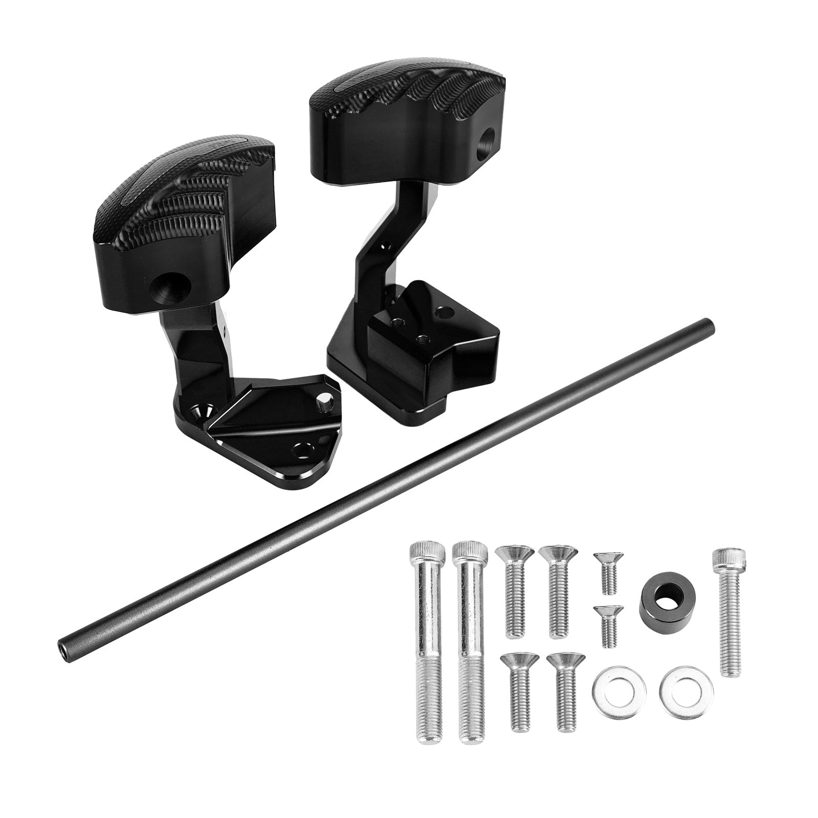 Protector Motor Crash Bunds Pads Slider Voor Suzuki Gsxr1300 Hayabusa 21-23 Zilver