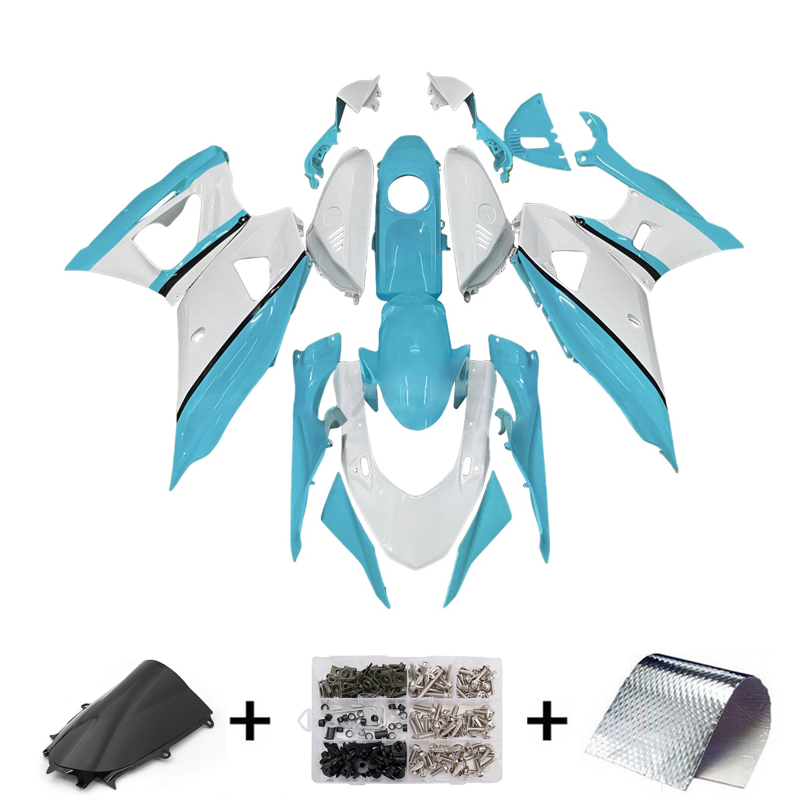 Injection Fairing Kit Bodywork Plastic ABS fit For Yamaha YZF-R7 2021-2025