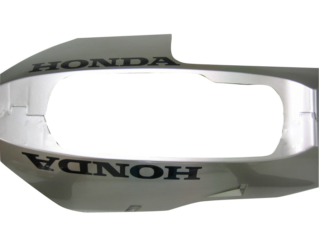 Honda CBR 600 RR Argent 2005-2006 & Carénages de course tribaux rouges génériques