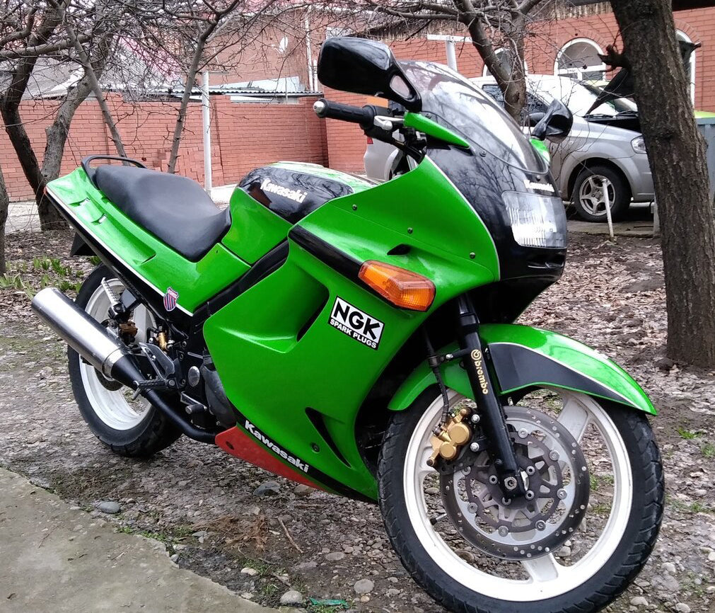 1996-2007 Kawasaki ZZR250 injektionsmässa kit Bodywork ABS