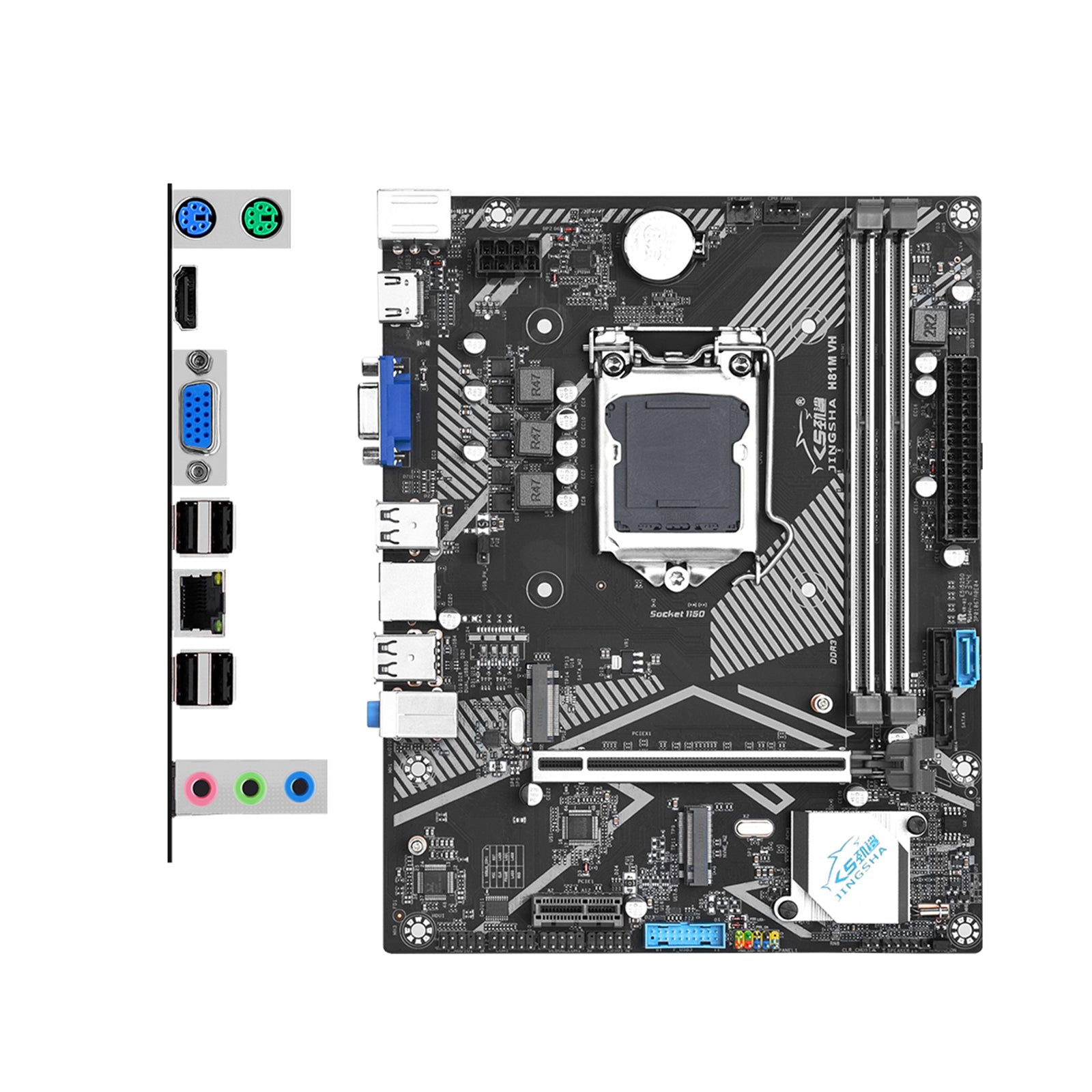 Placa base de ordenador H81M VH, memoria DDR3 de escritorio LGA de 1150 pines, compatible con M.2
