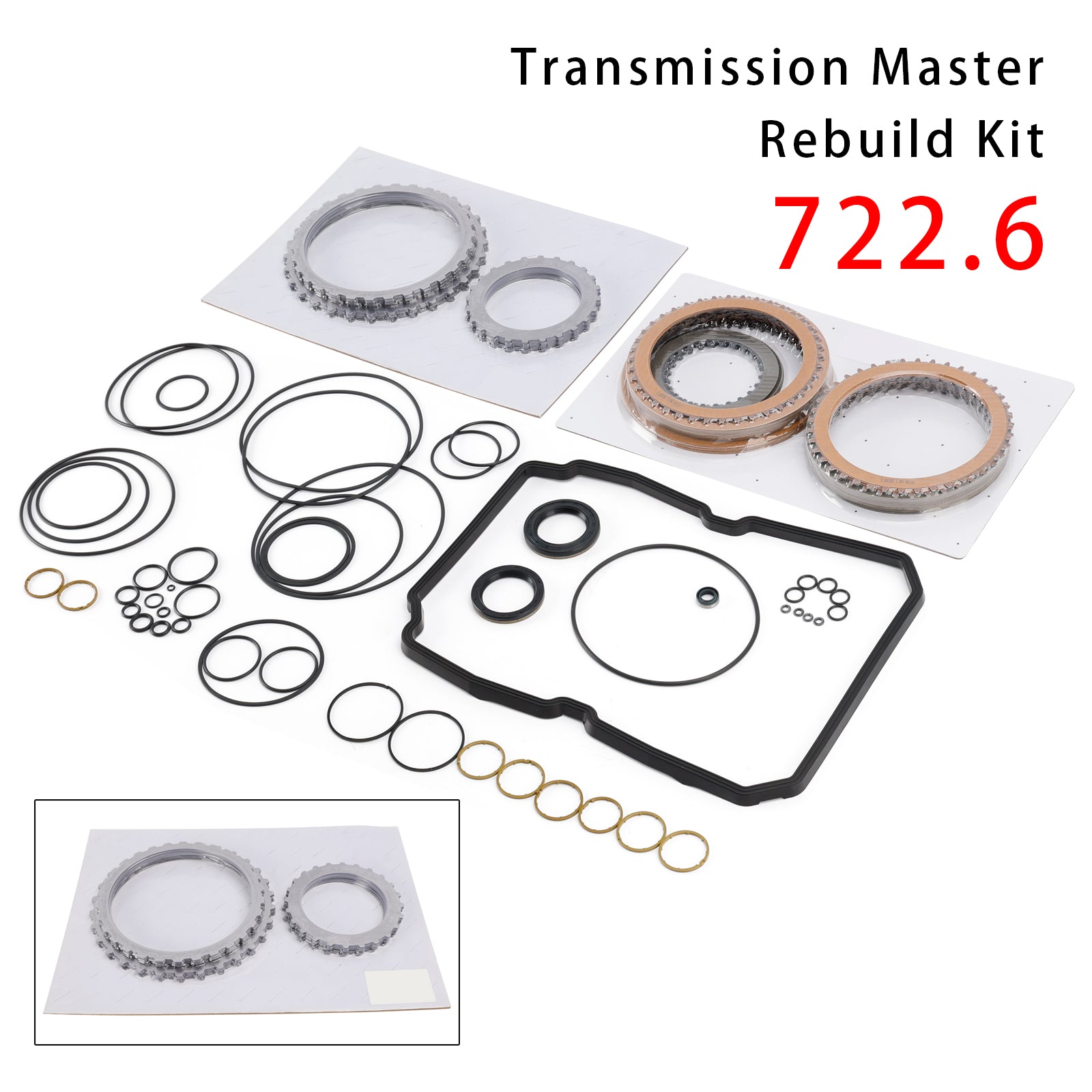 2002+ For Mercedes Benz 5-Speed 722.6 Transmission Master Overhaul Rebuild kit