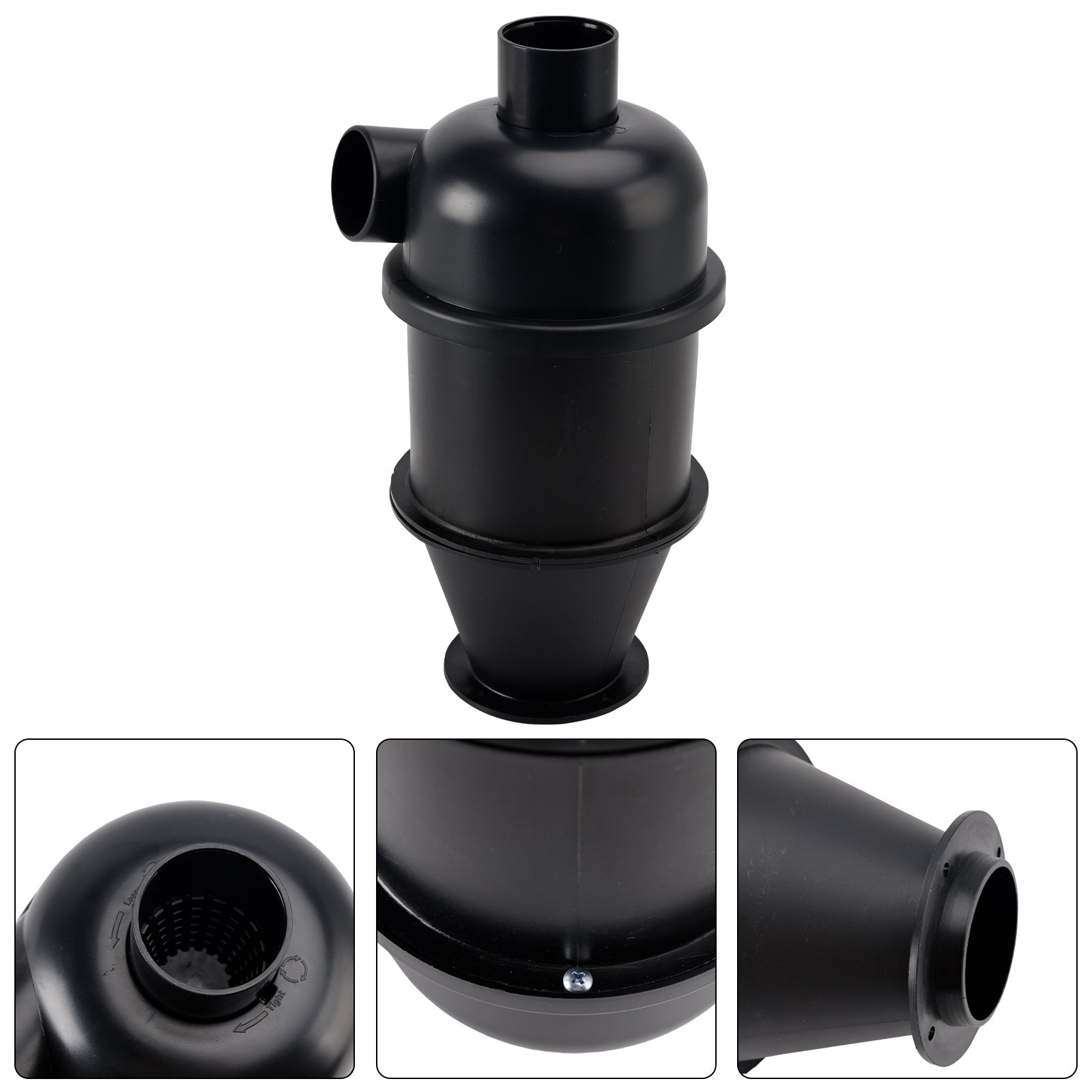 Sépréteur de poussière de poussière de filtre à cyclone pour le sable de bricolage du bois