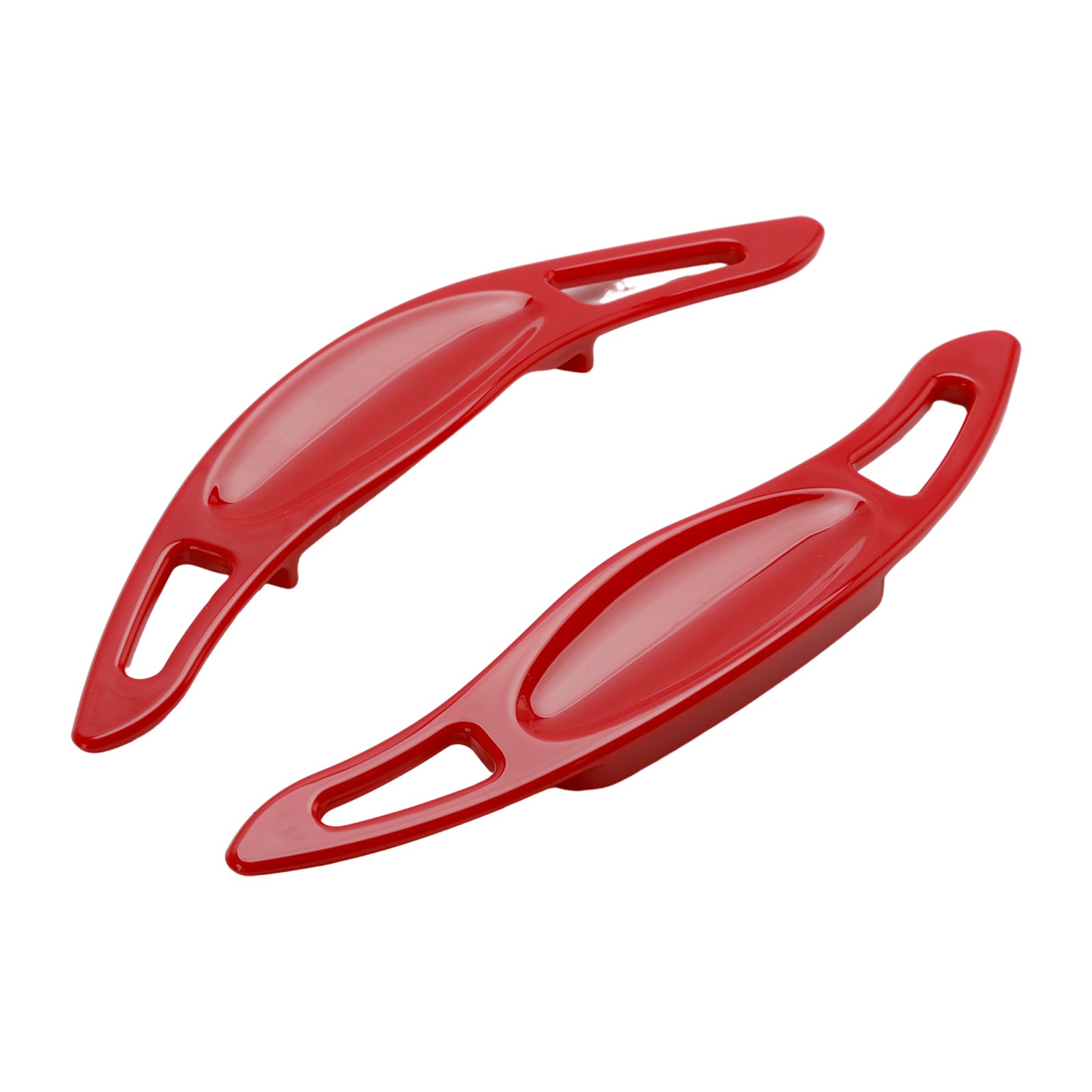 2pcs Red Wheel Roddle Shifter Extension Fit Toyota Camry Avalon Corolla