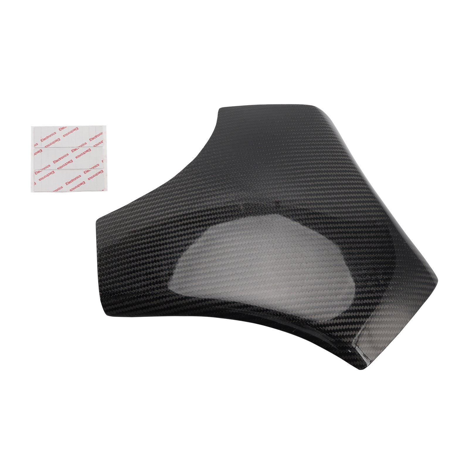Carénage de couvercle de réservoir en fibre de carbone véritable Honda CBR600RR 2007-2012