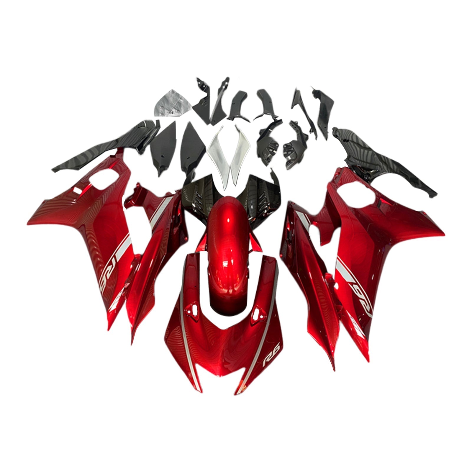 2017-2022 Yamaha yzf-r6 Kit de carénage kit de carrosserie en plastique