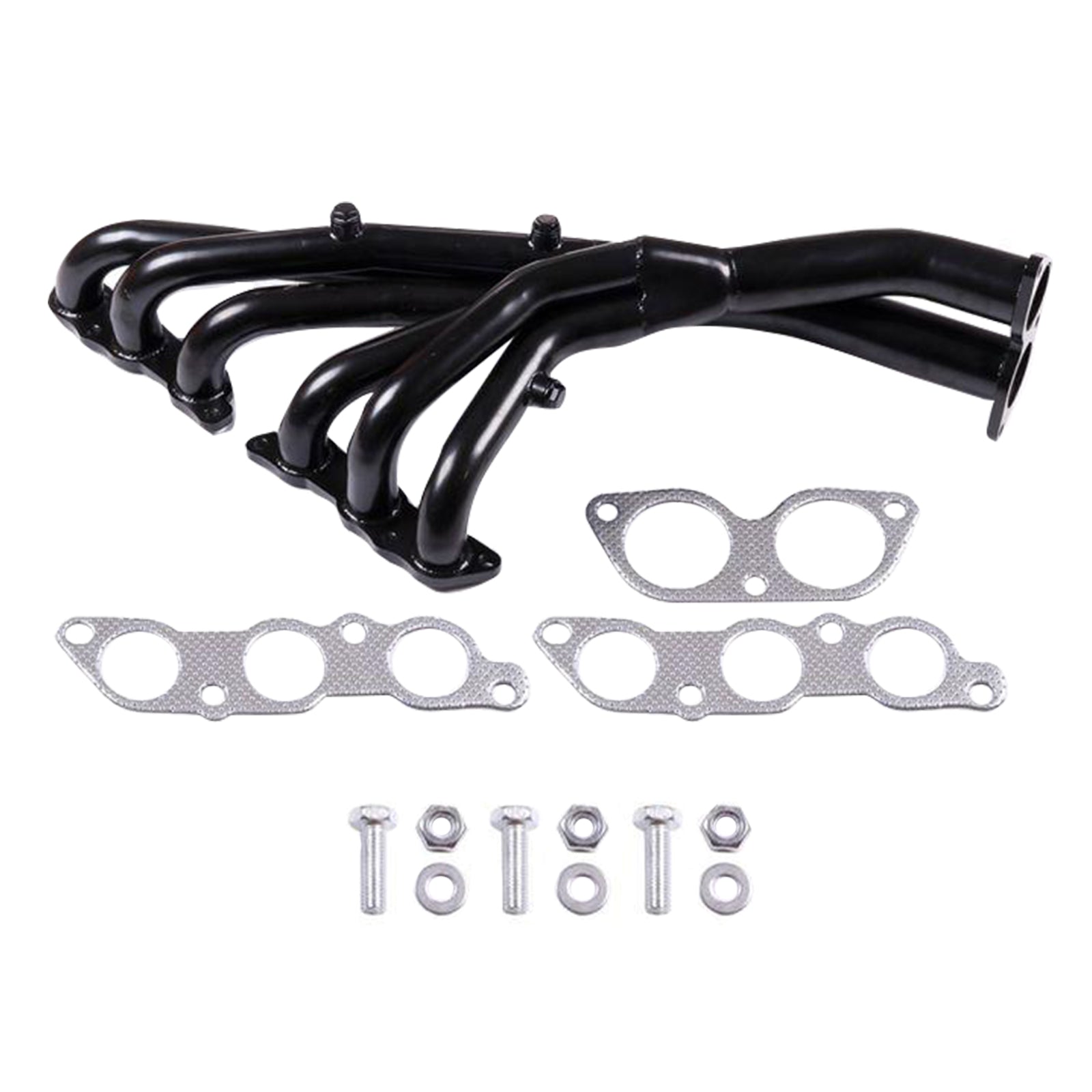 Stainless Steel Exhaust Manifold Header Fit Lexus IS300 2001-2005 3.0L Black