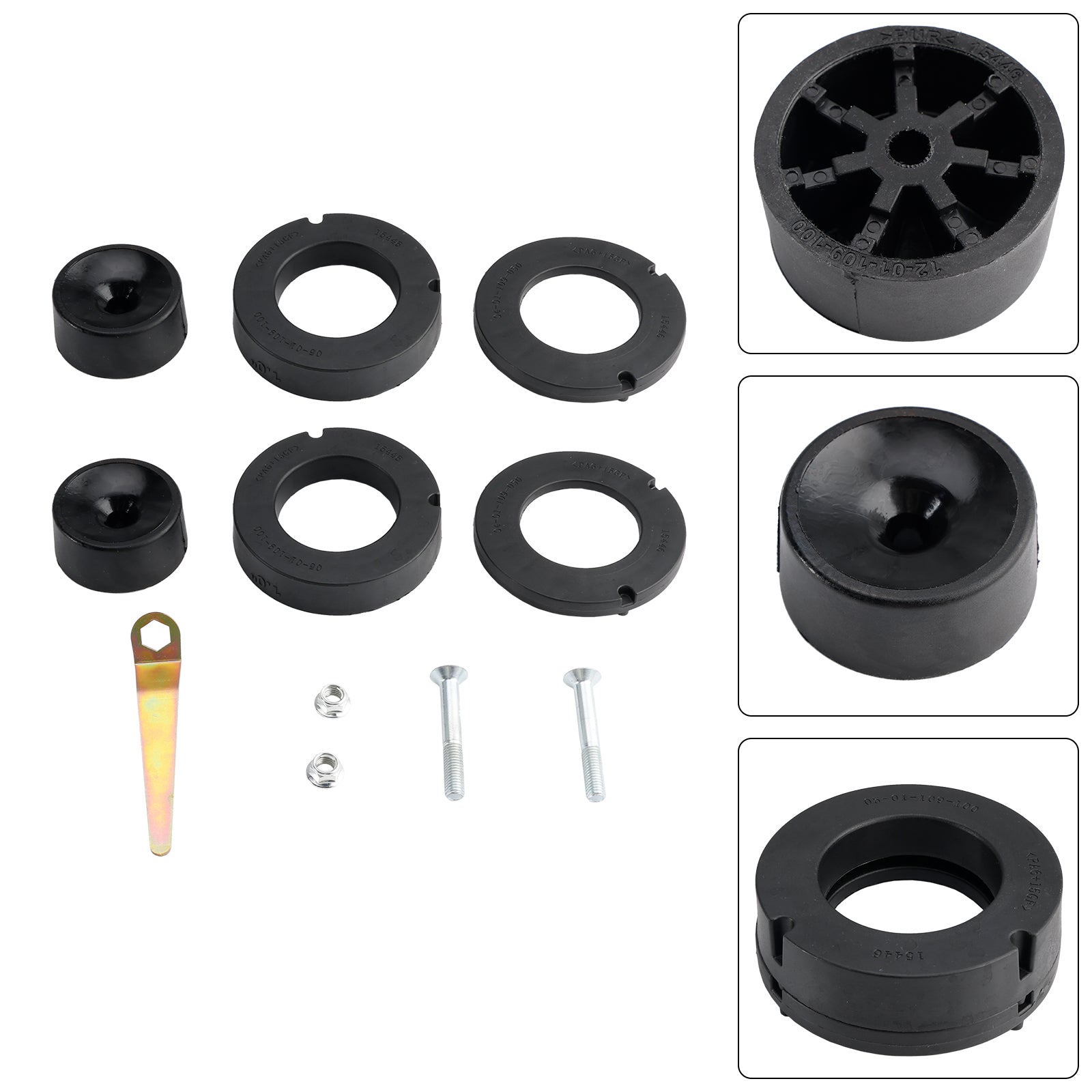 Parte delantera del Jeep Gladiator 2020-2022 1.5" Kit de elevación de nivelación con espaciador 1155300