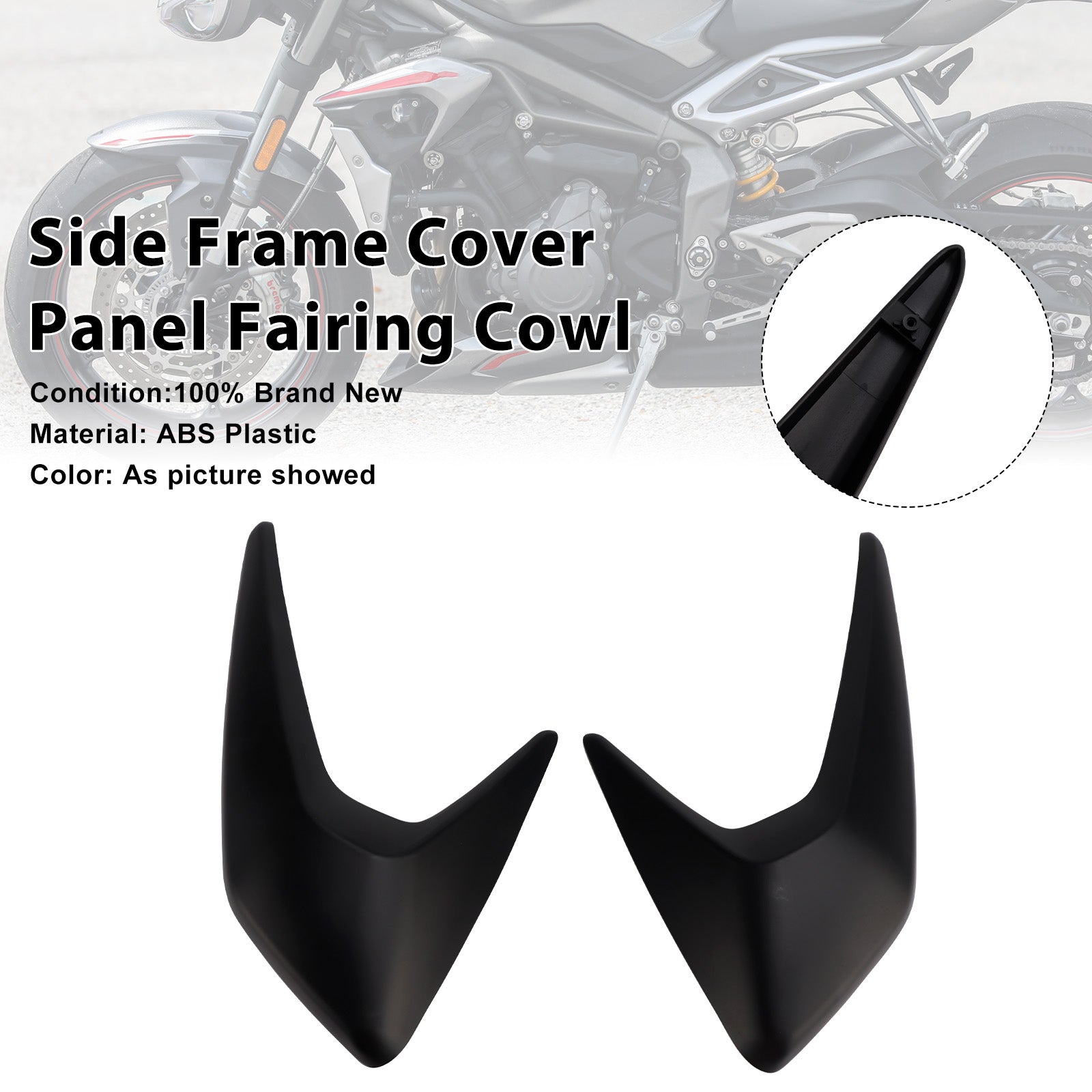 2020-2022 Street Triple 765 R/RS Side Frame Cover Panel Fairing
