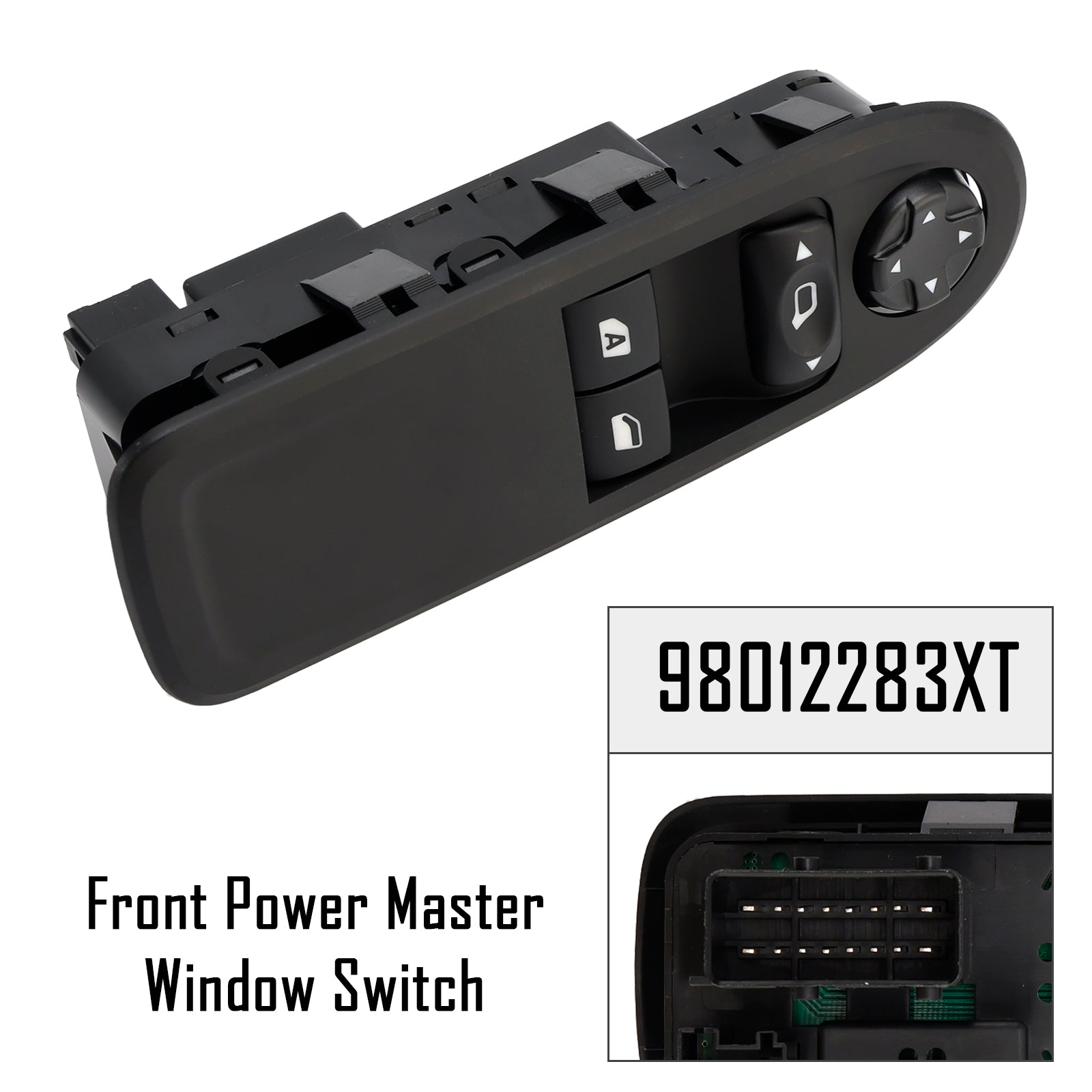 2009-2016 C3 II (SC_) Front Power Master Window Switch 98012283xt
