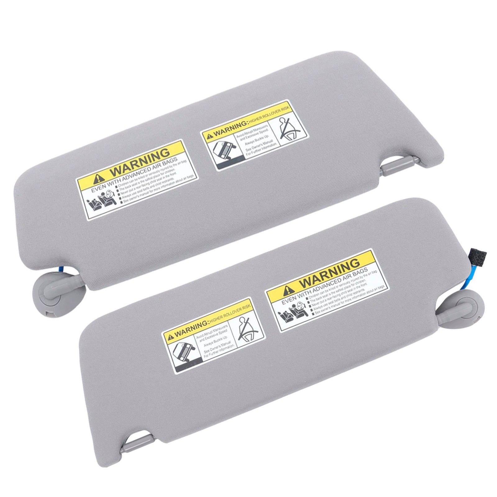 Parasol izquierdo gris para Honda Pilot 2016-2022 (2 piezas) & Derecha 83280-TG7-A12ZB 83280-TG7-A11ZB