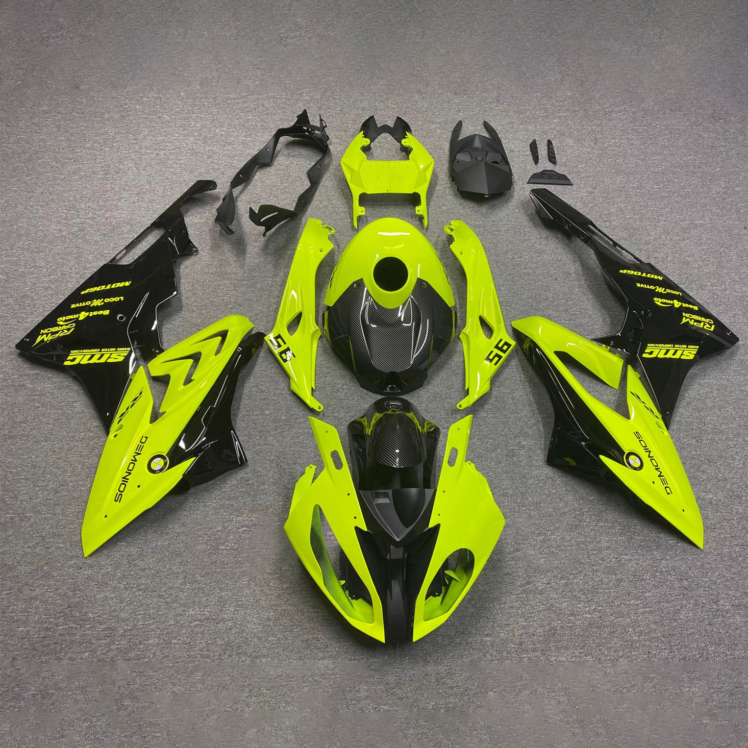 2017-2018 BMW S1000RR Injection Fairing Kit Bodywork Plastic ABS