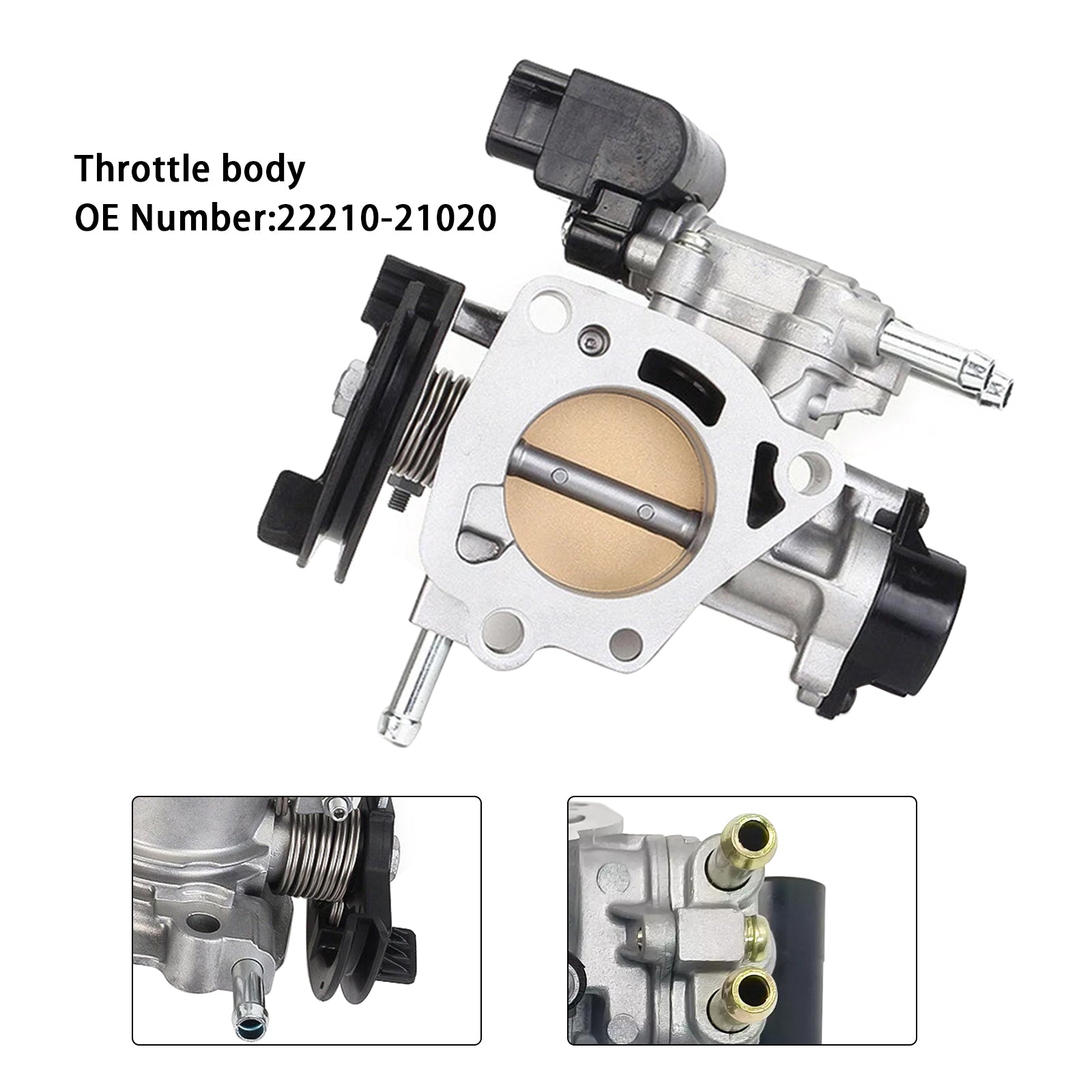 Corps de papillon 22210-21020 pour 2004-2006 Scion XA XB 2000-2005 Echo Mt à