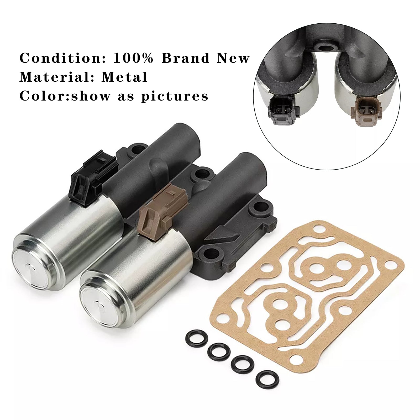 2008-2009 Honda Accord LX Sedan 4-Door 2.4L Transmission Dual Linear Solenoid 28260-R90-004