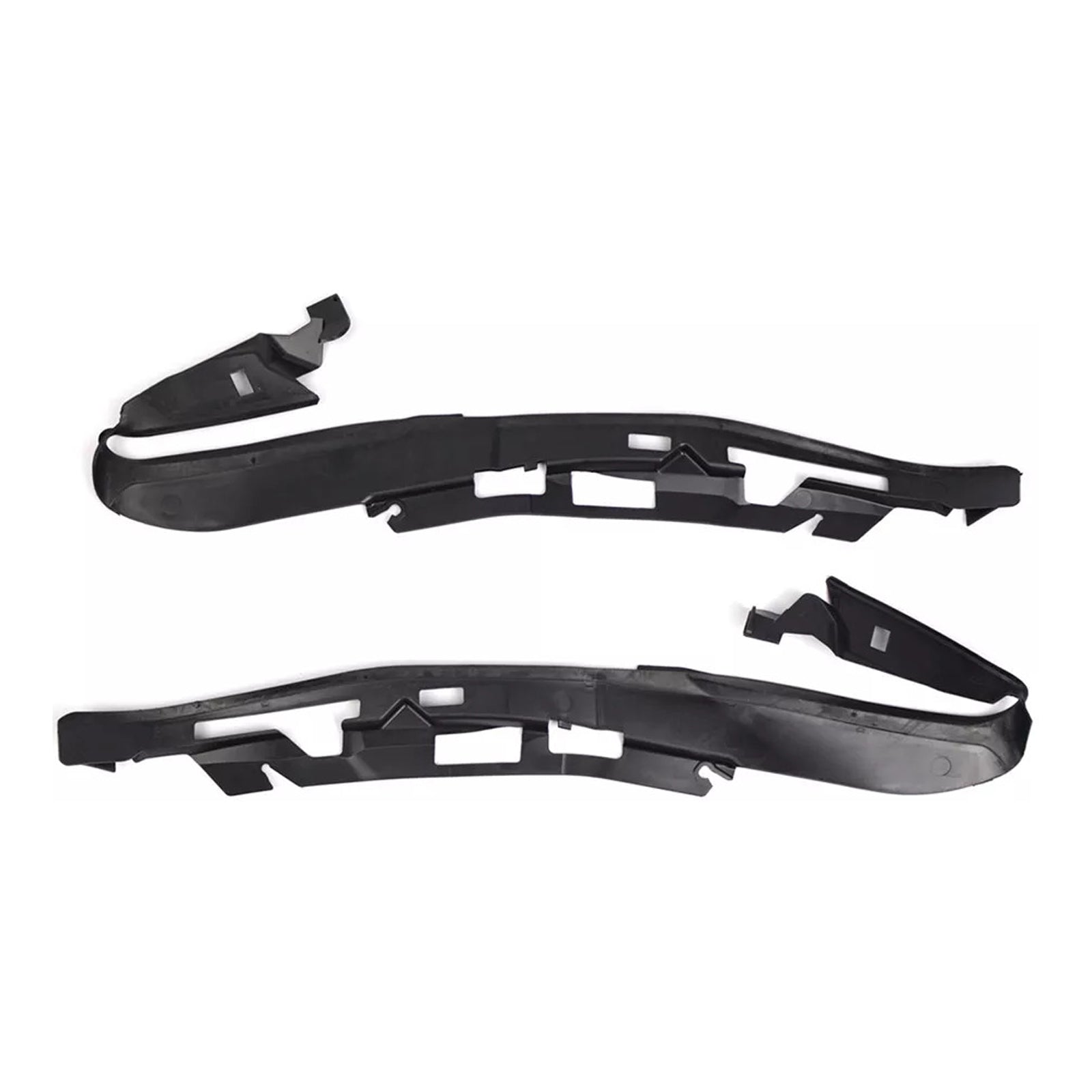 2PCS Front Bumper Headlight Lower Molding Trim For BMW 5 Series F10 F18 10-14