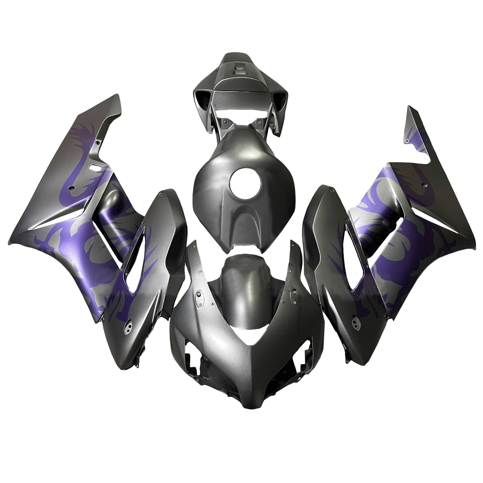 Injektionssats Kit Kroppsarbetet Plastiskt ABS för Honda CBR1000RR 2004-2005