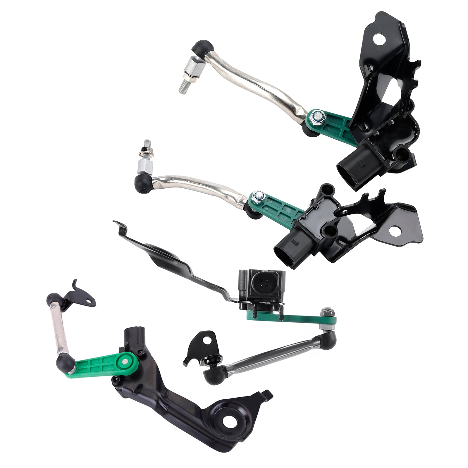 2007-2015 Audi A4 4x Fjädringshöjdssensor Fram & Bakre vänster höger 8K0941285N