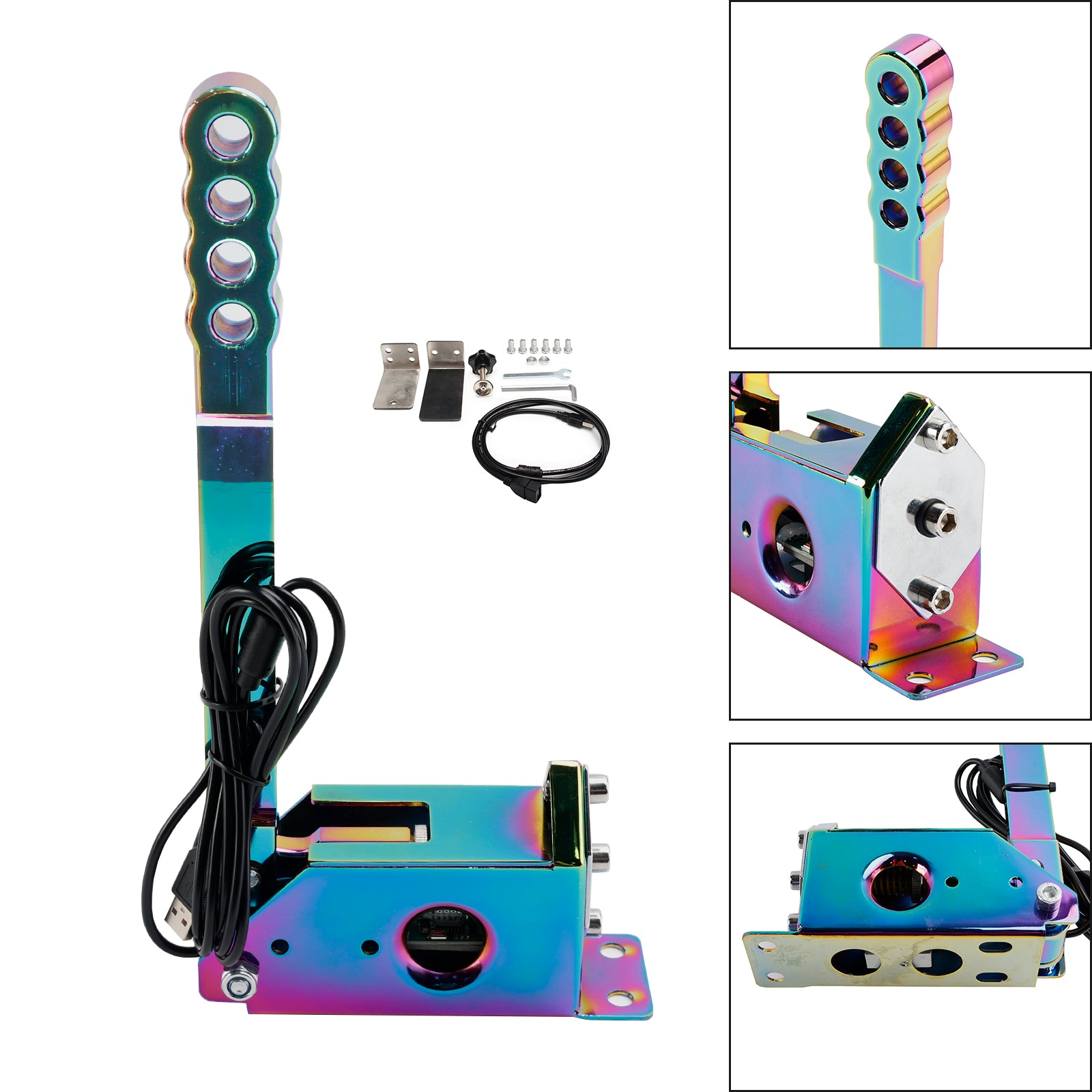 Pre závodné hry G25/G27/G29/T300/T500 pre ASSETTO PC 14BIT SIM USB RANGRAKE BRAKE